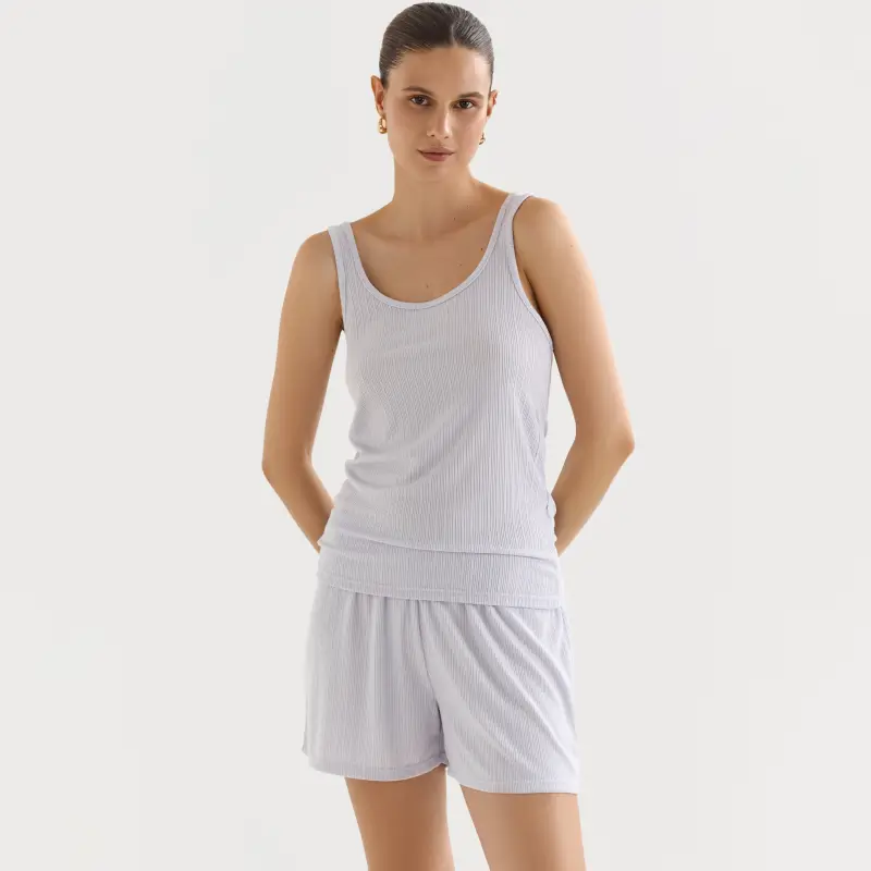 Women's top, homewear, size L, polyester / acrylic / viscose, pink, Magdalena ,image-0