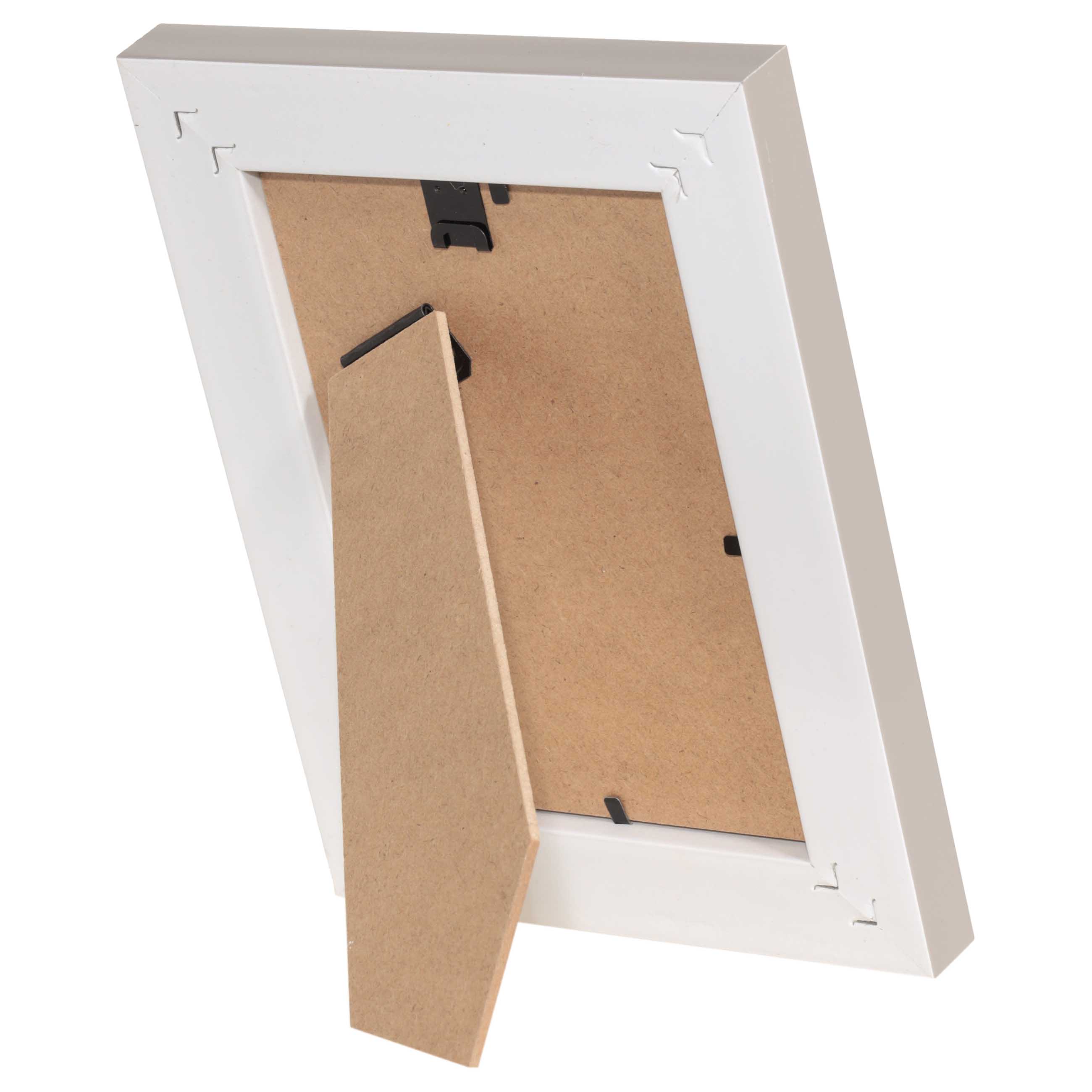 Photo frame, 20x15 cm, plastic / glass, gray, Leaves, Image