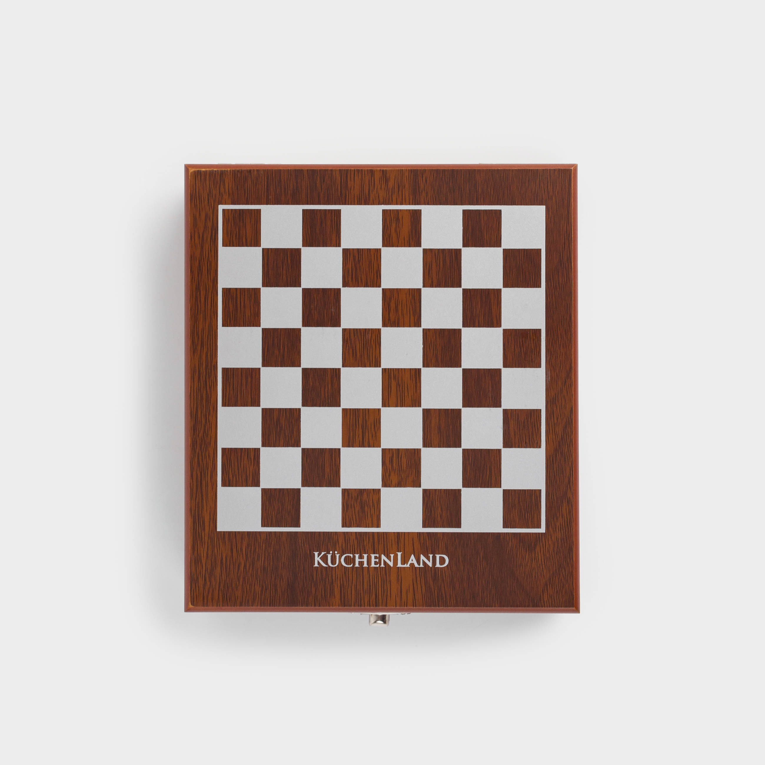 Set of board games, 16x13 cm, cards / dice/chess, wood / plastic, Sabal, image-4
