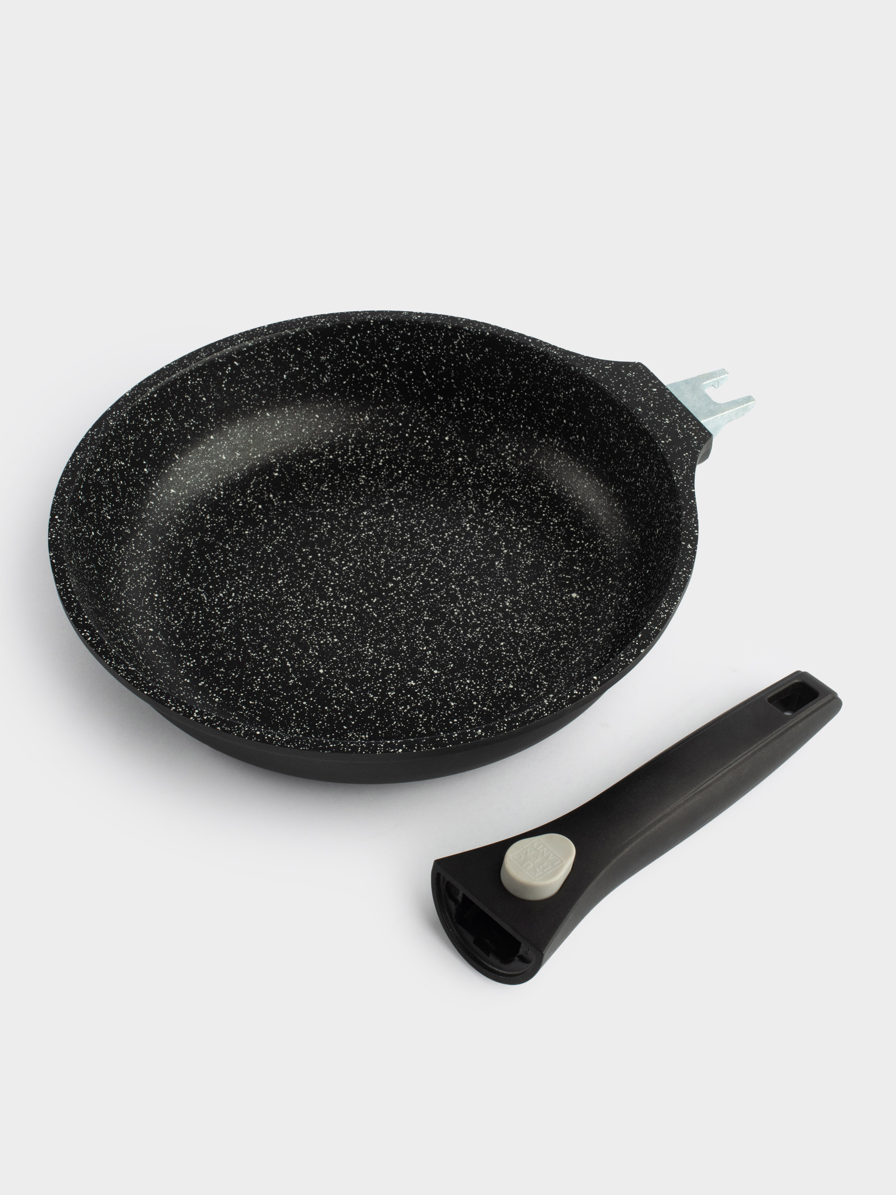 Frying pan, 24 cm, removable handle, coated, aluminum, Solution 2, image-11