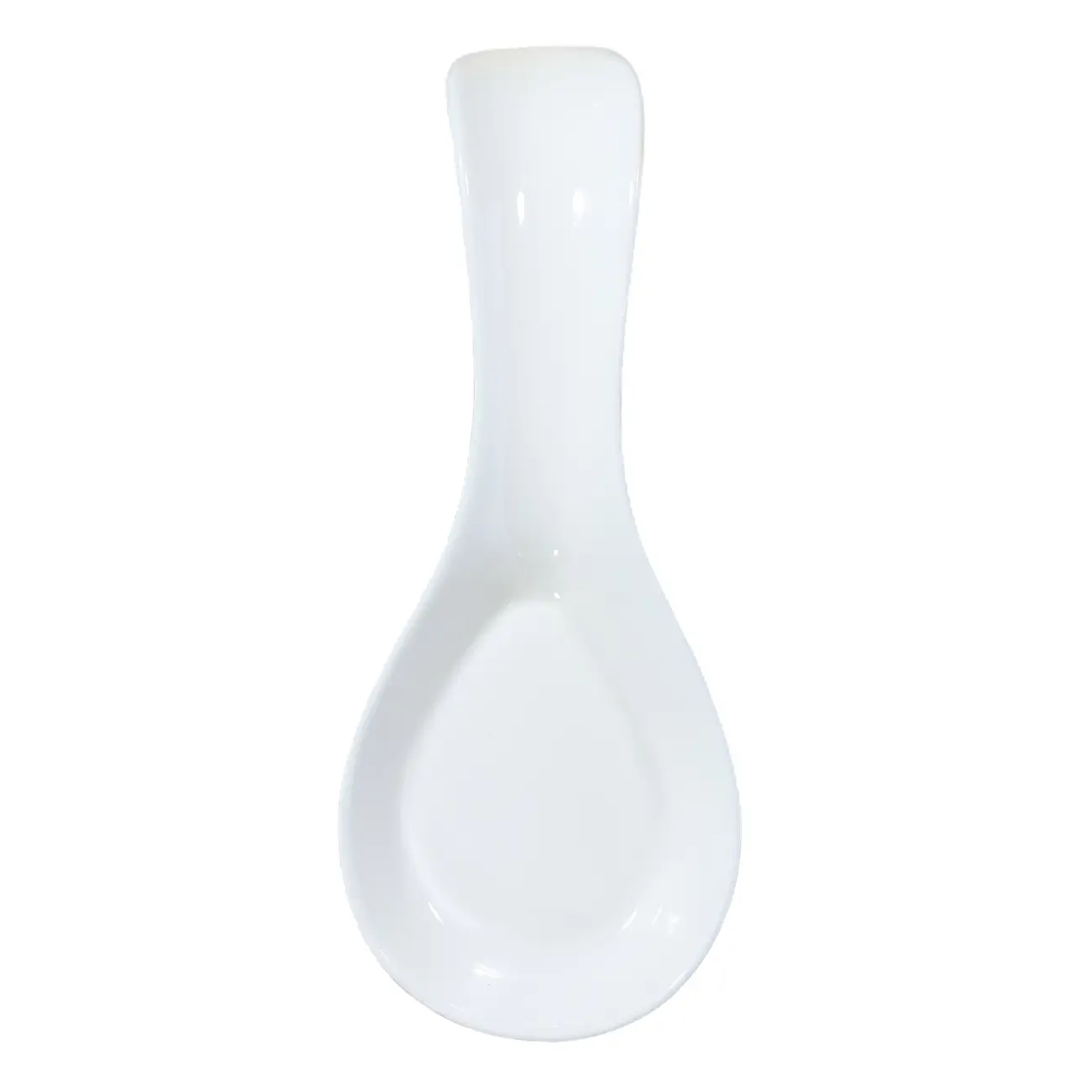 Spoon stand, 24 cm, ceramic, white, Light kitchen