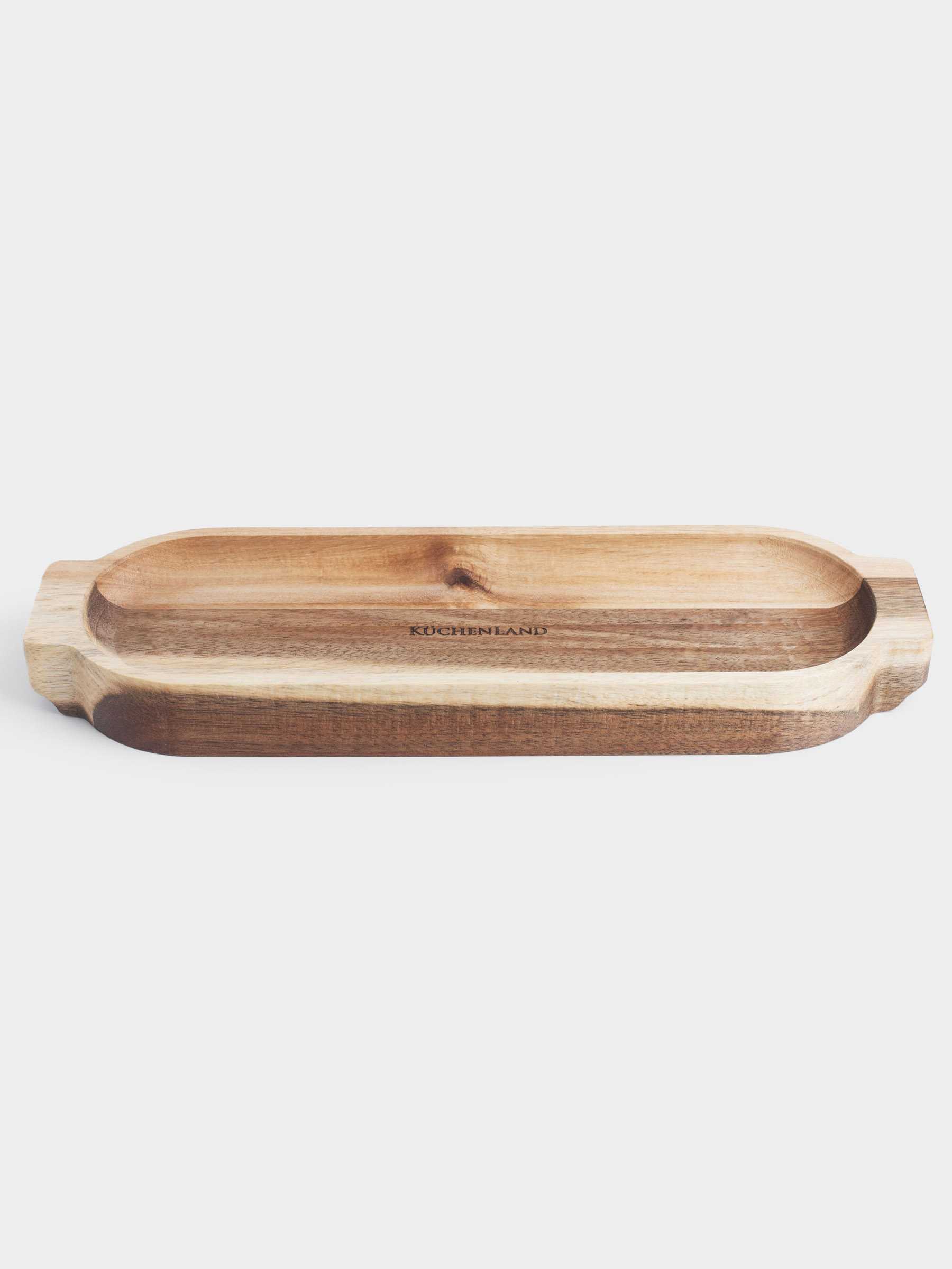 Serving dish, 35x11 cm, with handles, wood, Noble tree , image-2
