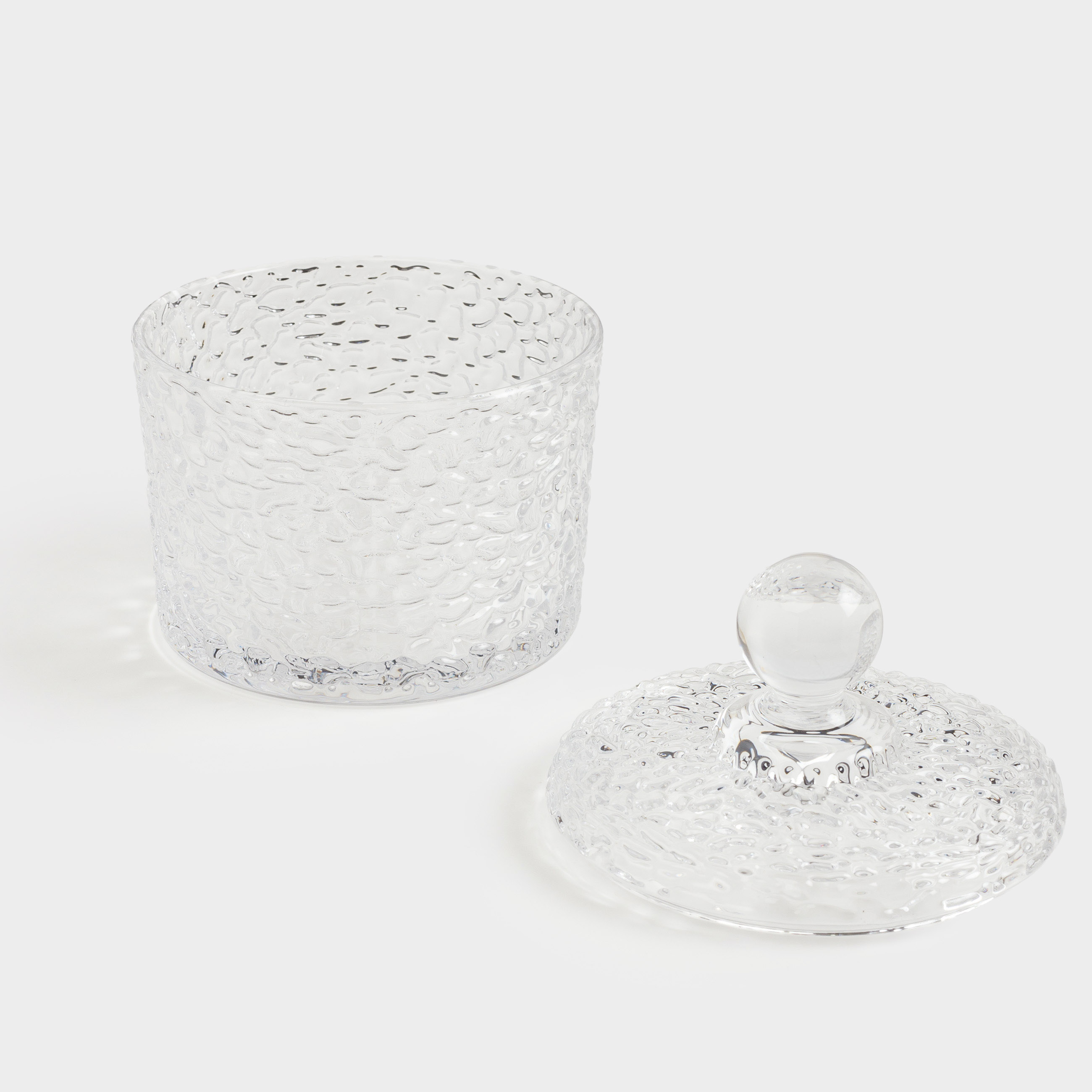 Storage container, 11x8 cm, 240 ml, glass, Nautilus