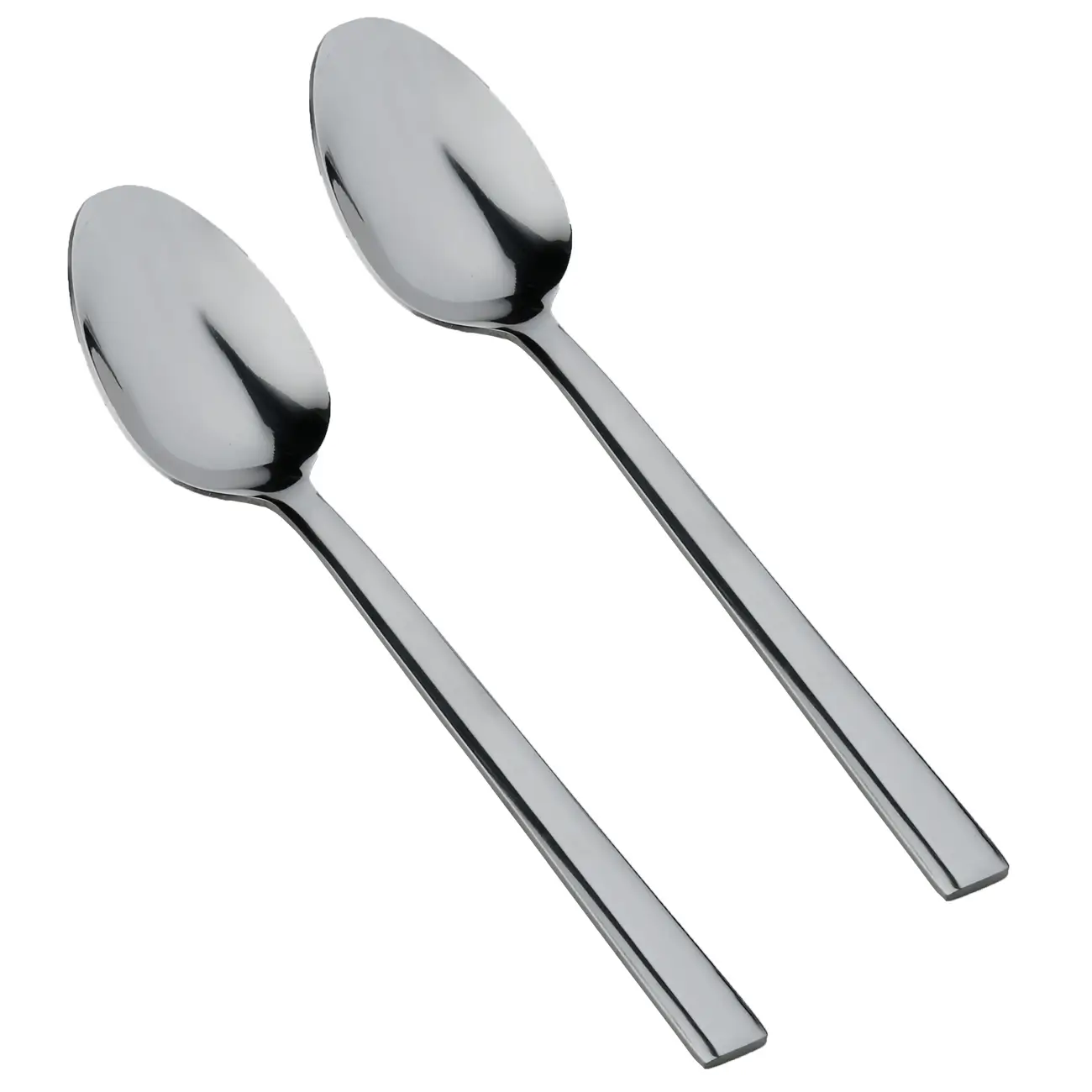 Dining spoon, 2 pcs, steel, Rome, image-0