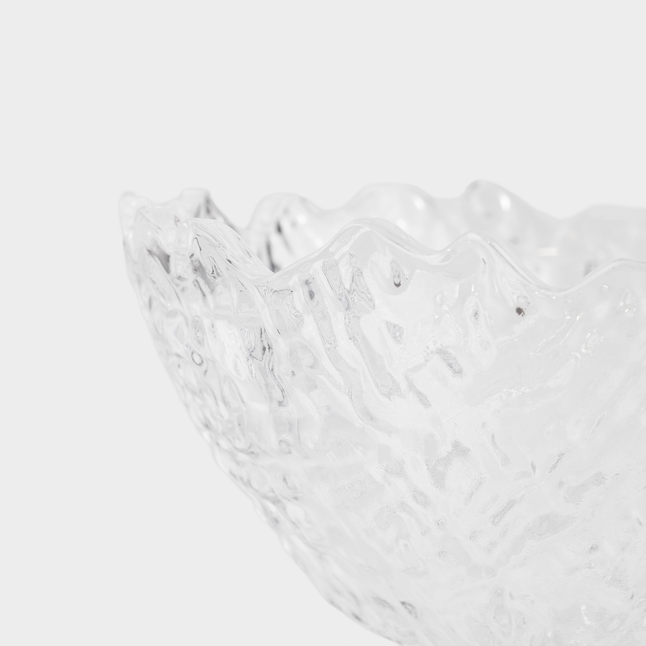 Candy bowl, 18x16 cm, on a leg, glass R, Frozen, image-4
