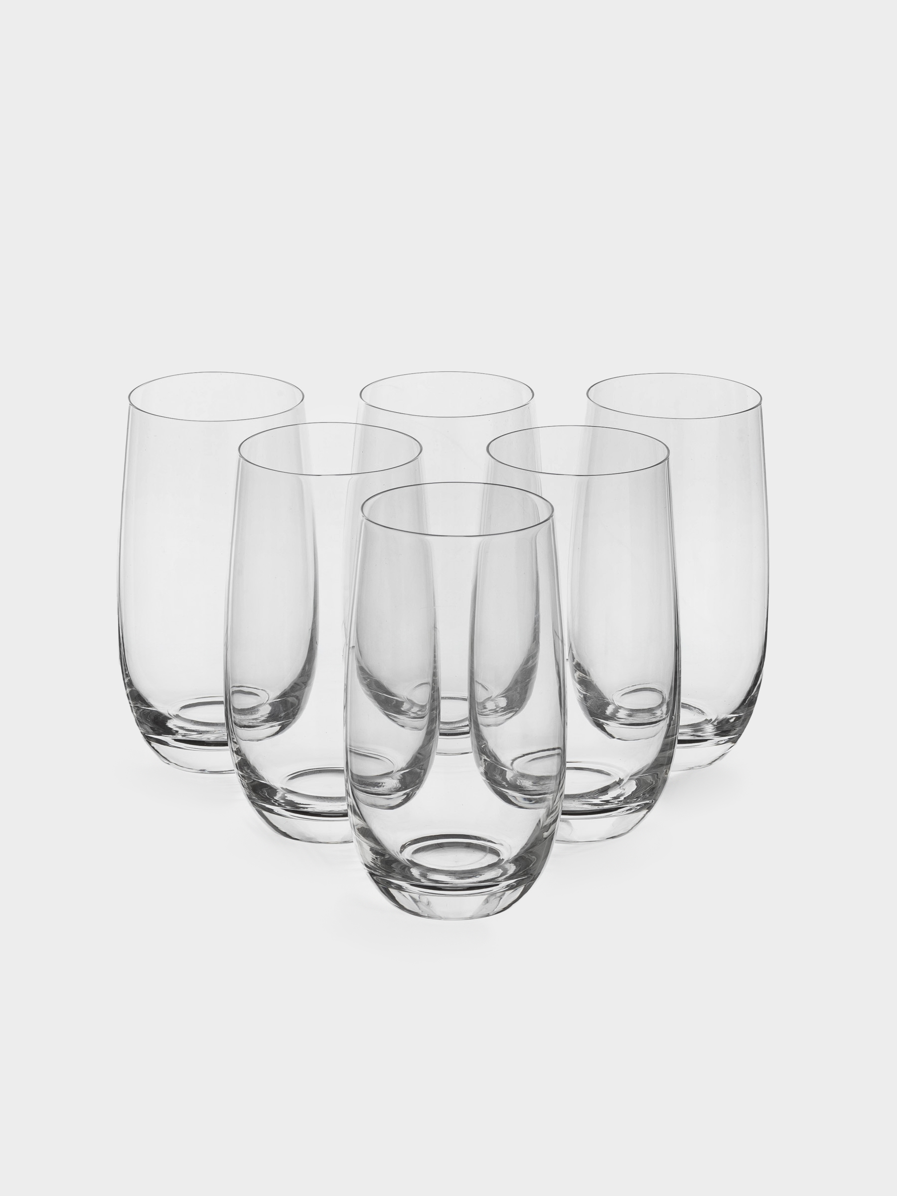 Glass, 13 cm, 410 ml, 6 pcs, glass, Palermo, image-4