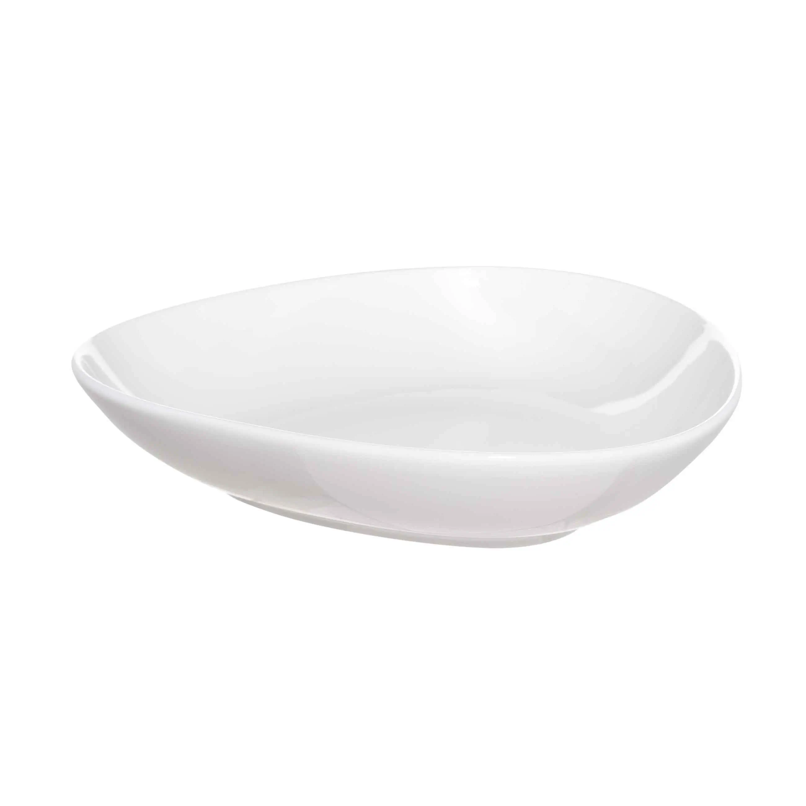 Soup plate, 22x5 cm, porcelain P, white, Synergy, image-0