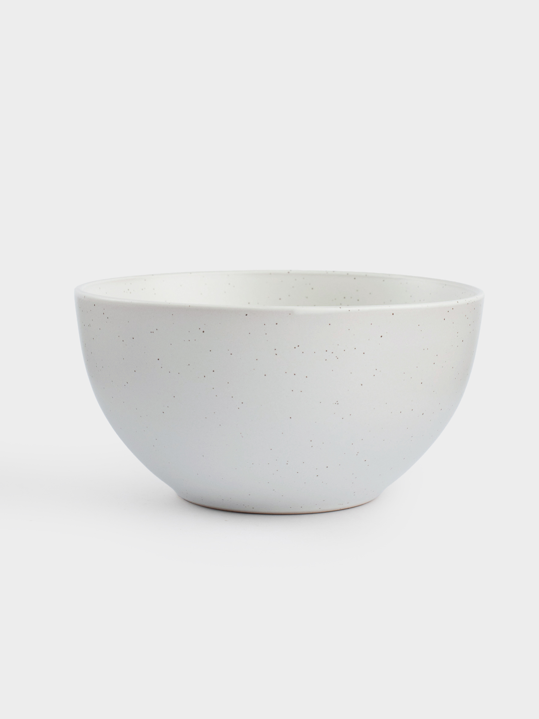 Dining set, 6 pers, 18 pr, ceramic, milk, speckled, Particle, image-5