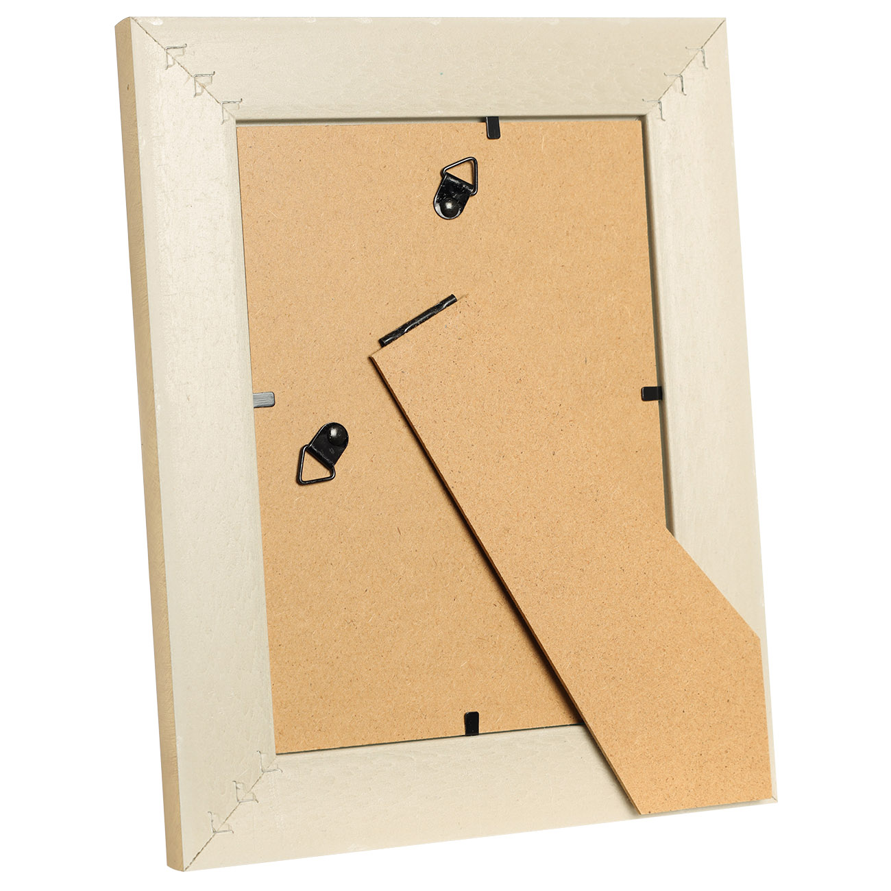 Photo frame, 16x21 cm, with passepartout, plastic / polyester, gray-gold, Branch, Gallery, image-2