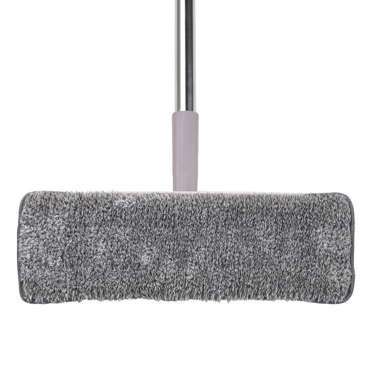 Mop with bucket, with spin and cleaning, rectangular, white-purple, Mop