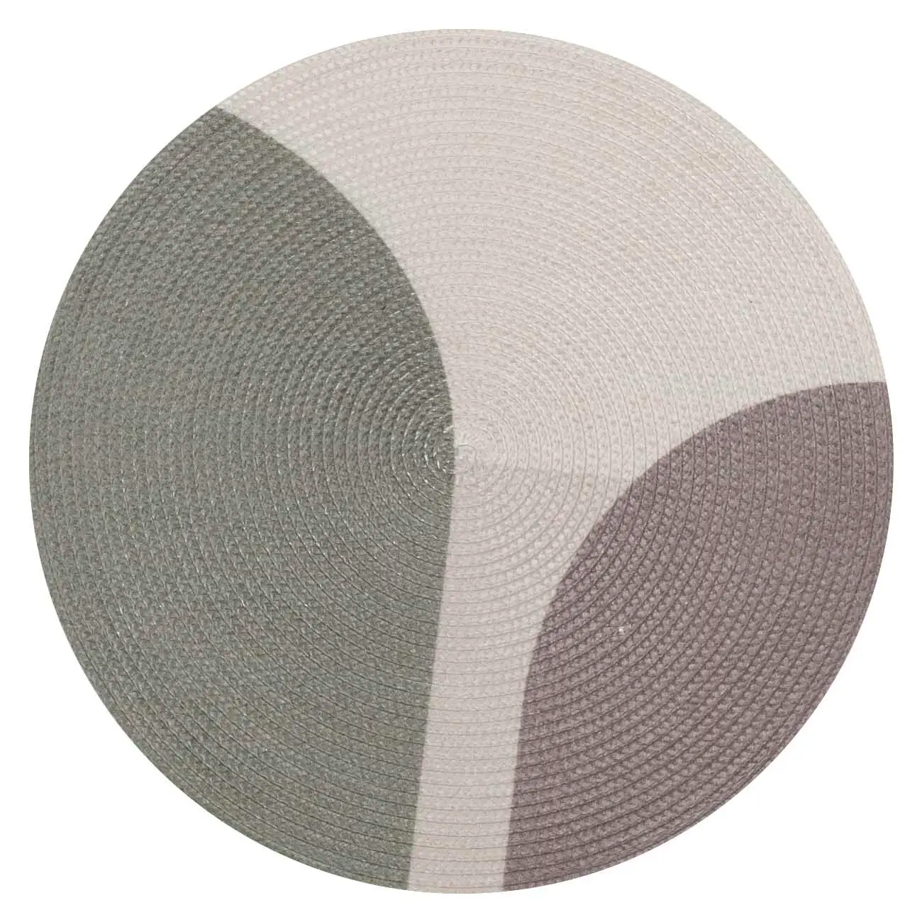 Napkin for appliances, 38 cm, polyester, round, Spring abstraction, Rotary print