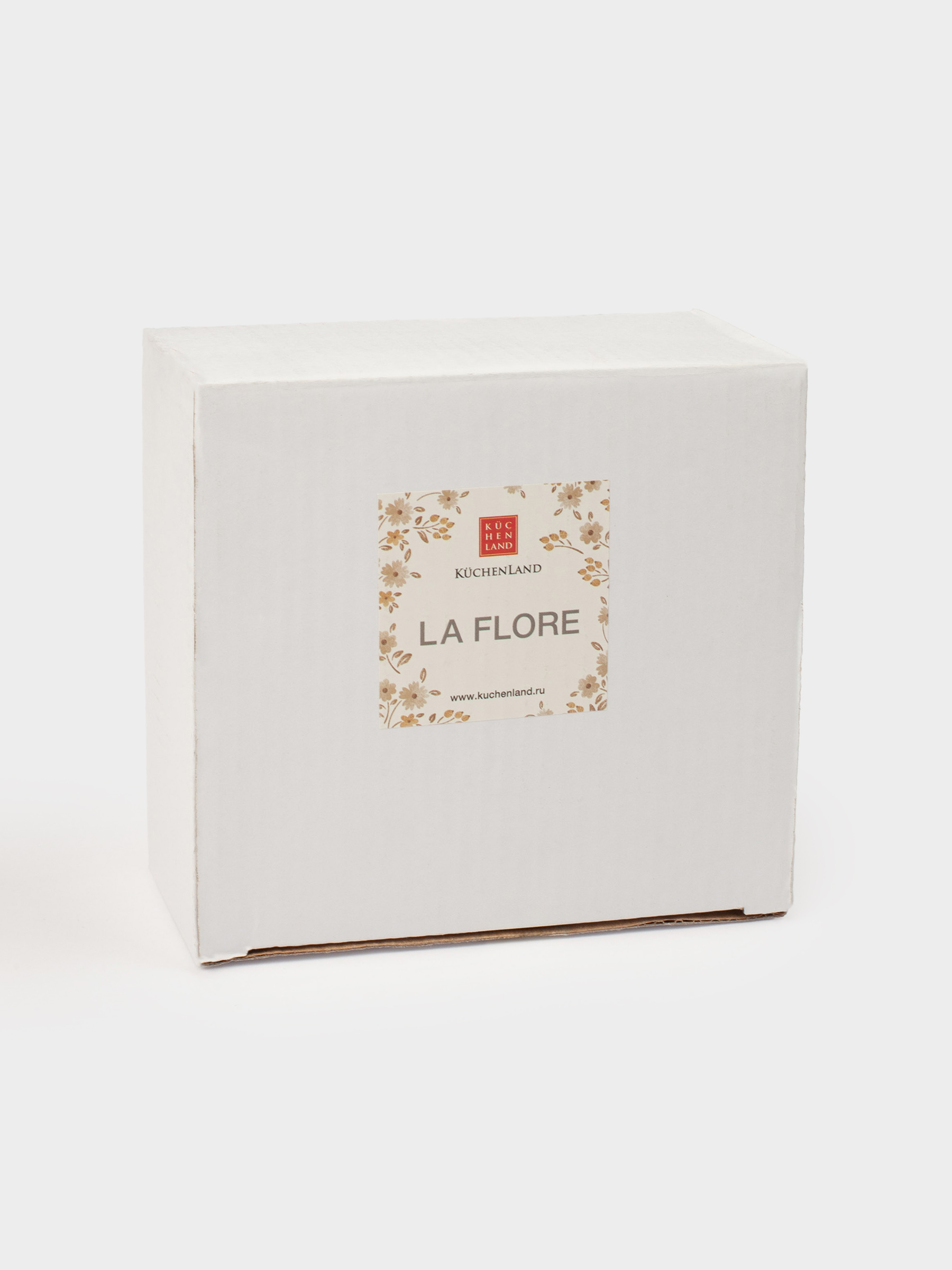 Bowl, 13x5 cm, ceramic, milky, Vintage flowers, La flore, image-5