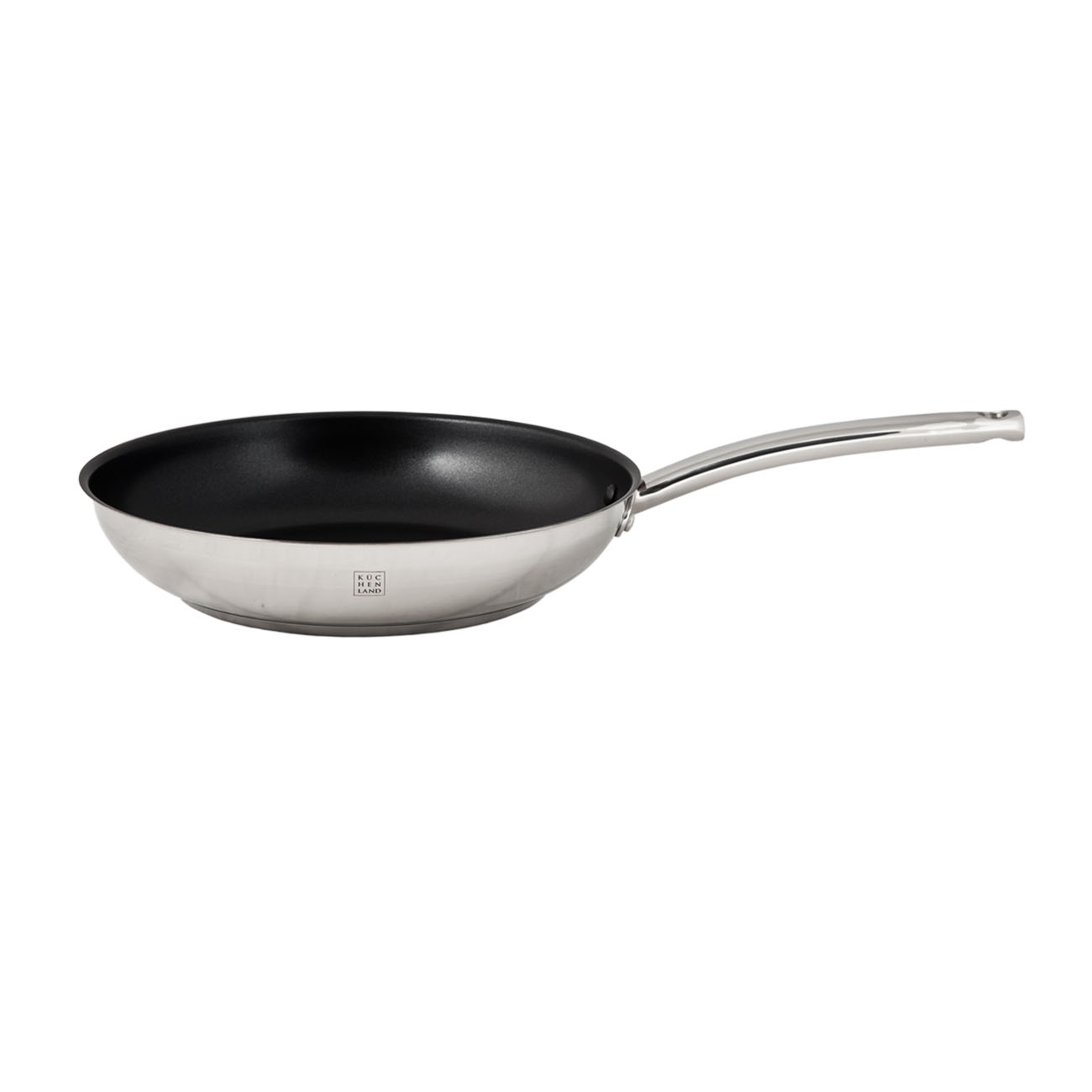 Frying pan, 24 cm, coated, steel, Silver Stone
