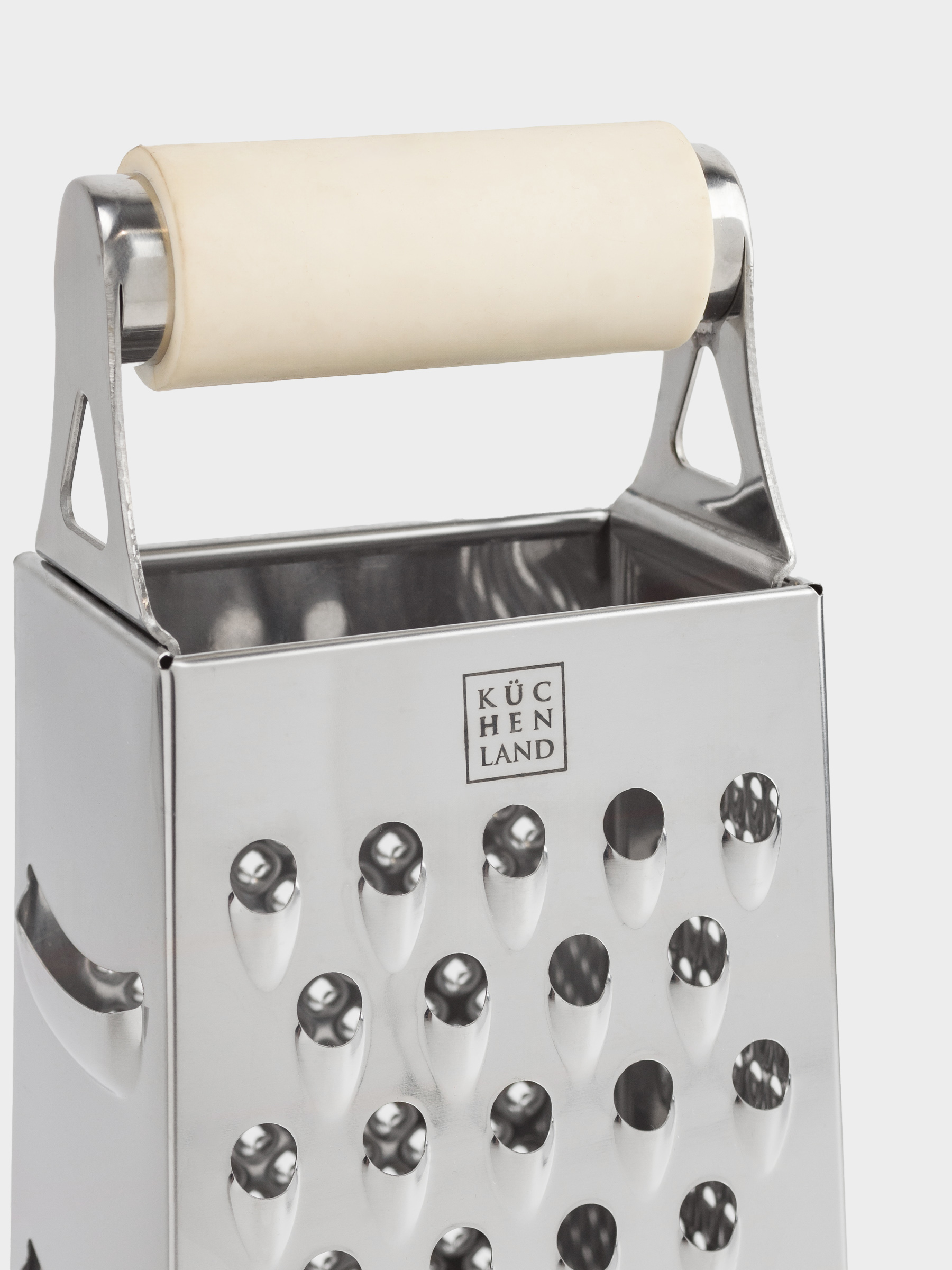 Grater, 24 cm, four-sided, beige, Soft, image-8