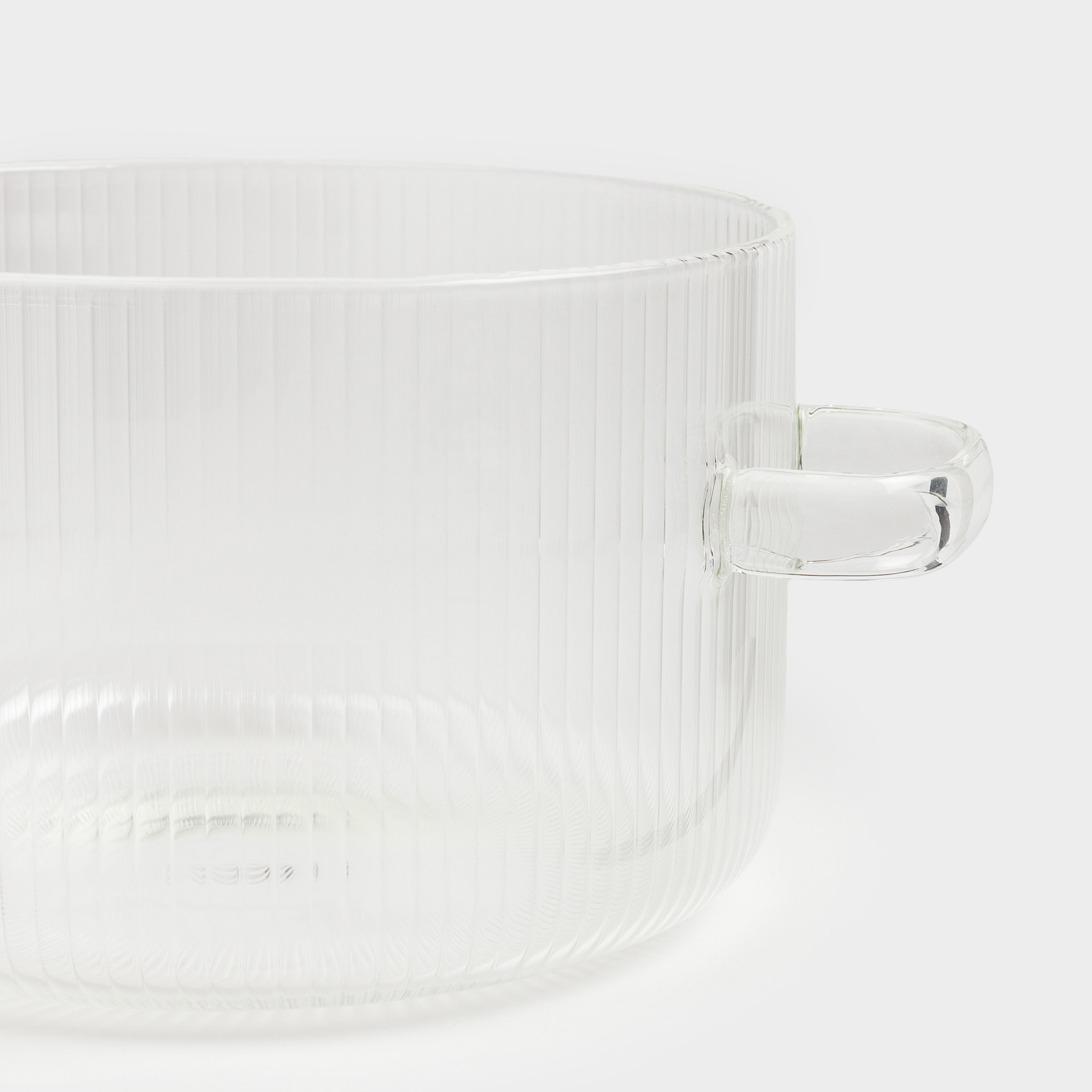 Pot, 16 cm, 1,7 l, with lid, glass B, Ribby