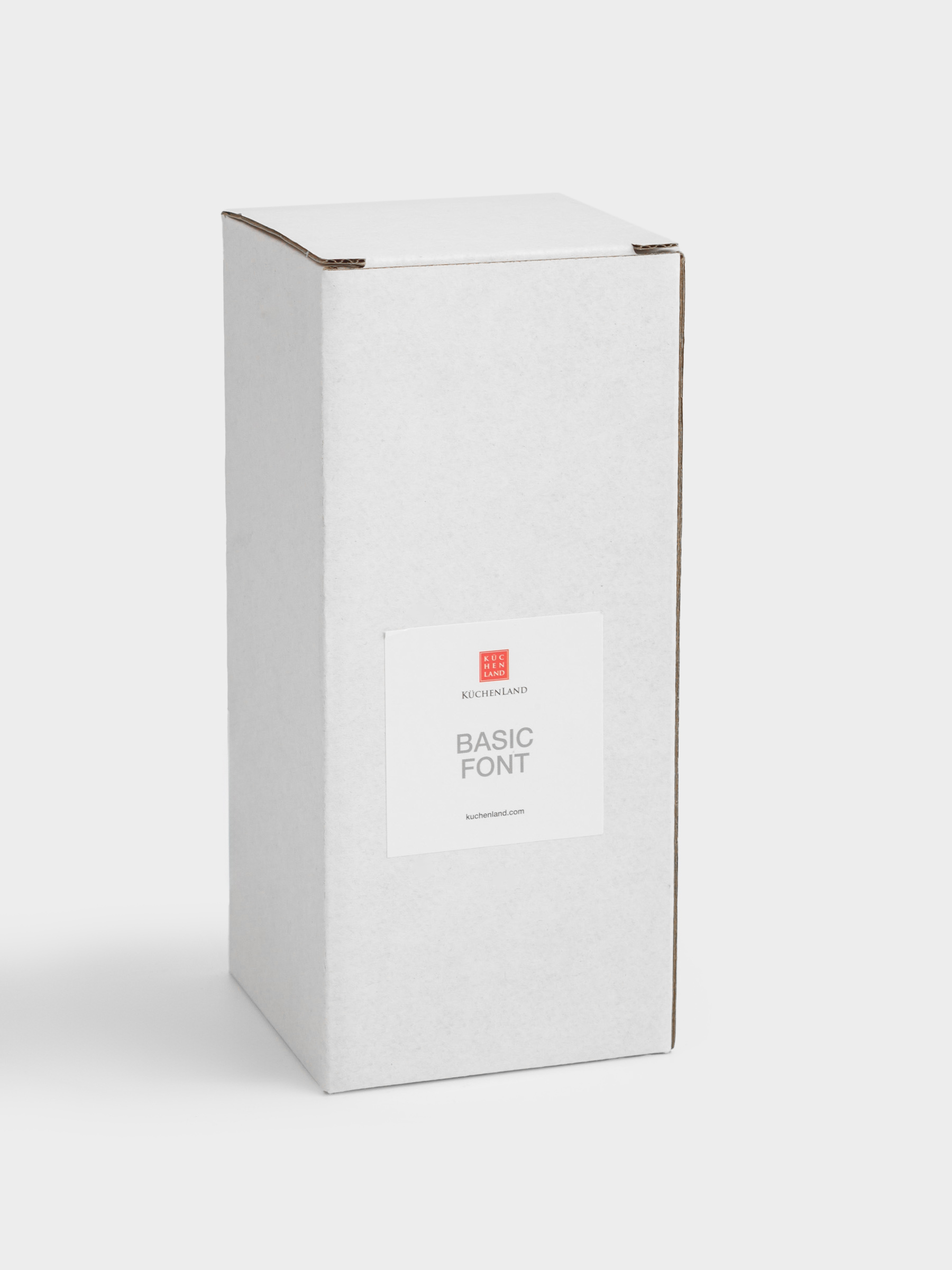 Cotton pad container, 7x20 cm, with lid, plastic, Basic font, image-4