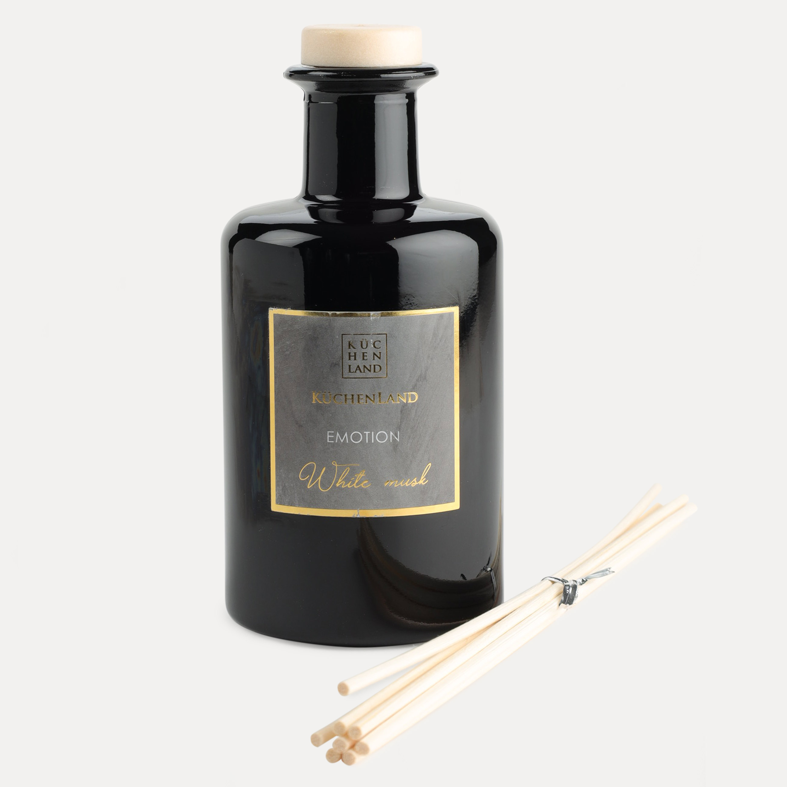 Aroma diffuser, 230 ml, grey, White Musk, Emotion