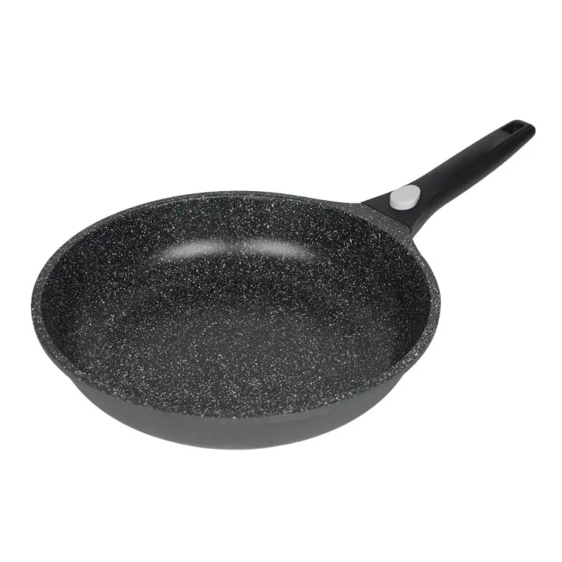 Frying pan, 28 cm, removable handle, coated, aluminum, Solution 2
