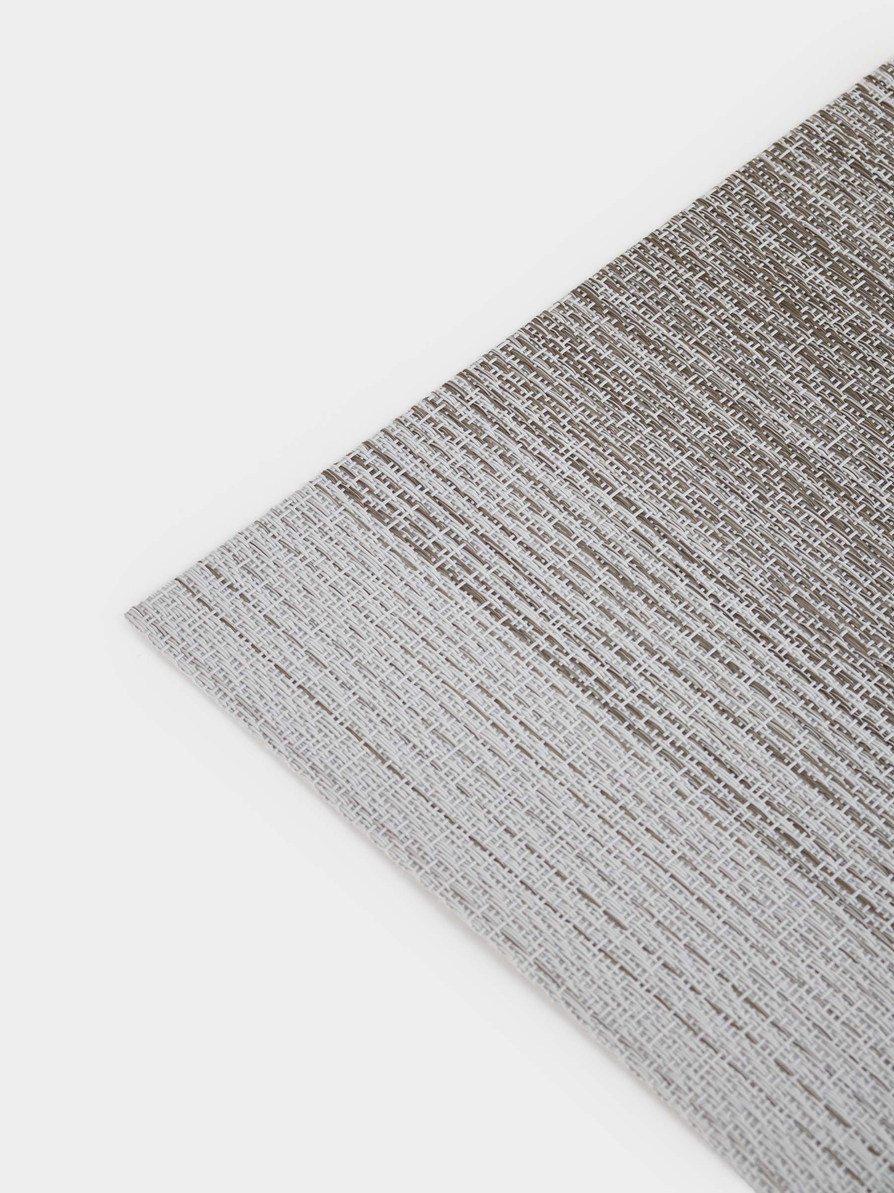 Placemat, 30x45 cm, PVC, rectangular, grey, Gradient, Solid, image-3