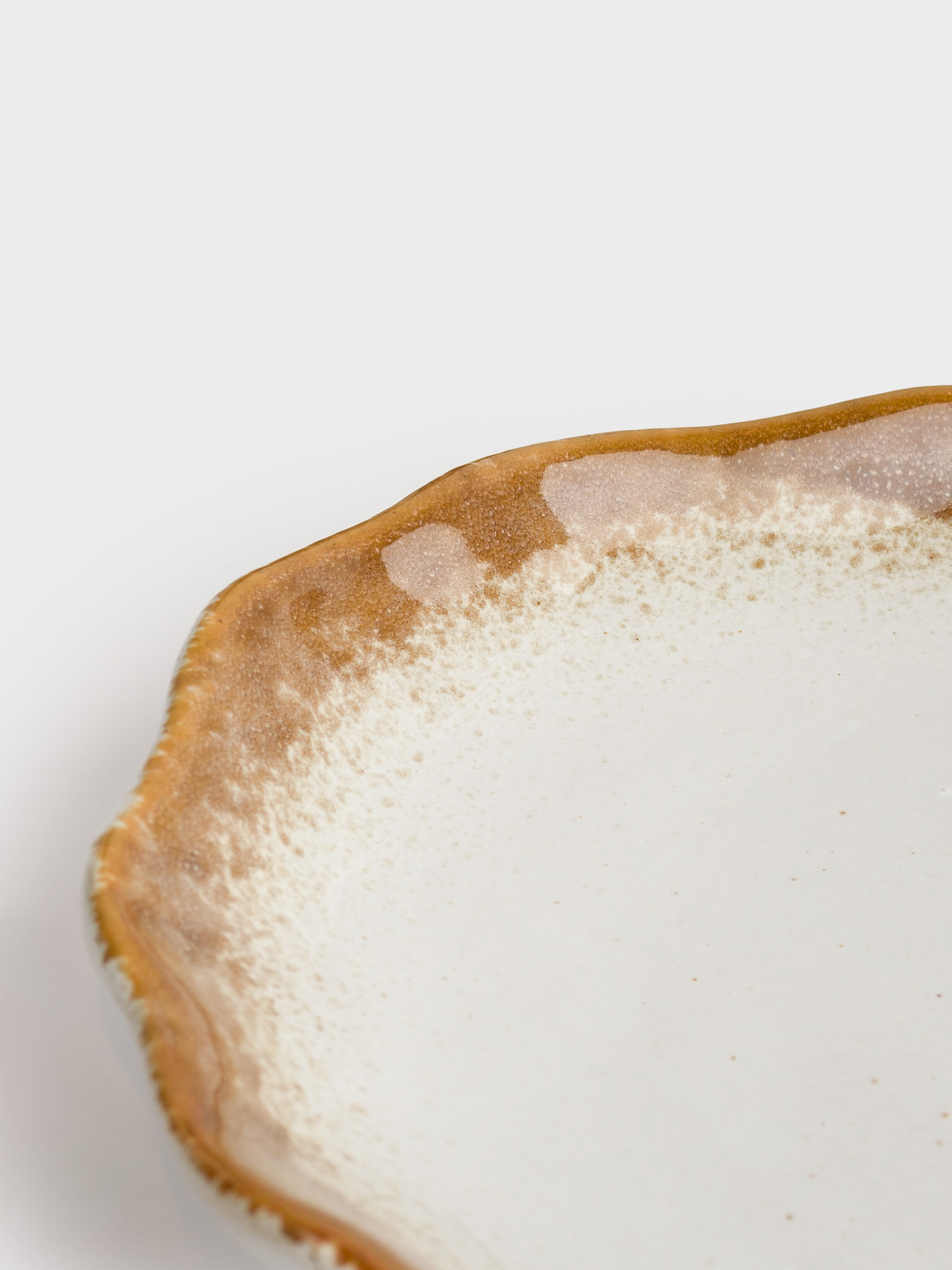 Decorative dish, 23x16 cm, ceramic, beige-brown, Oyster, Seaside, image-5