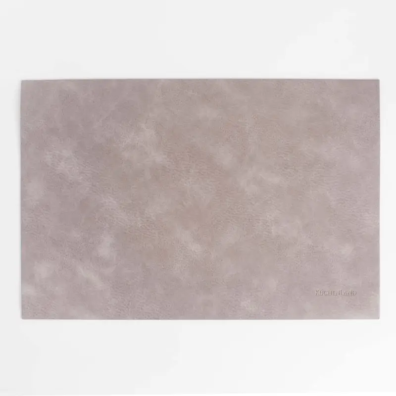 Napkin for appliances, 30x45 cm, PVC, rectangular, gray-brown, Rock