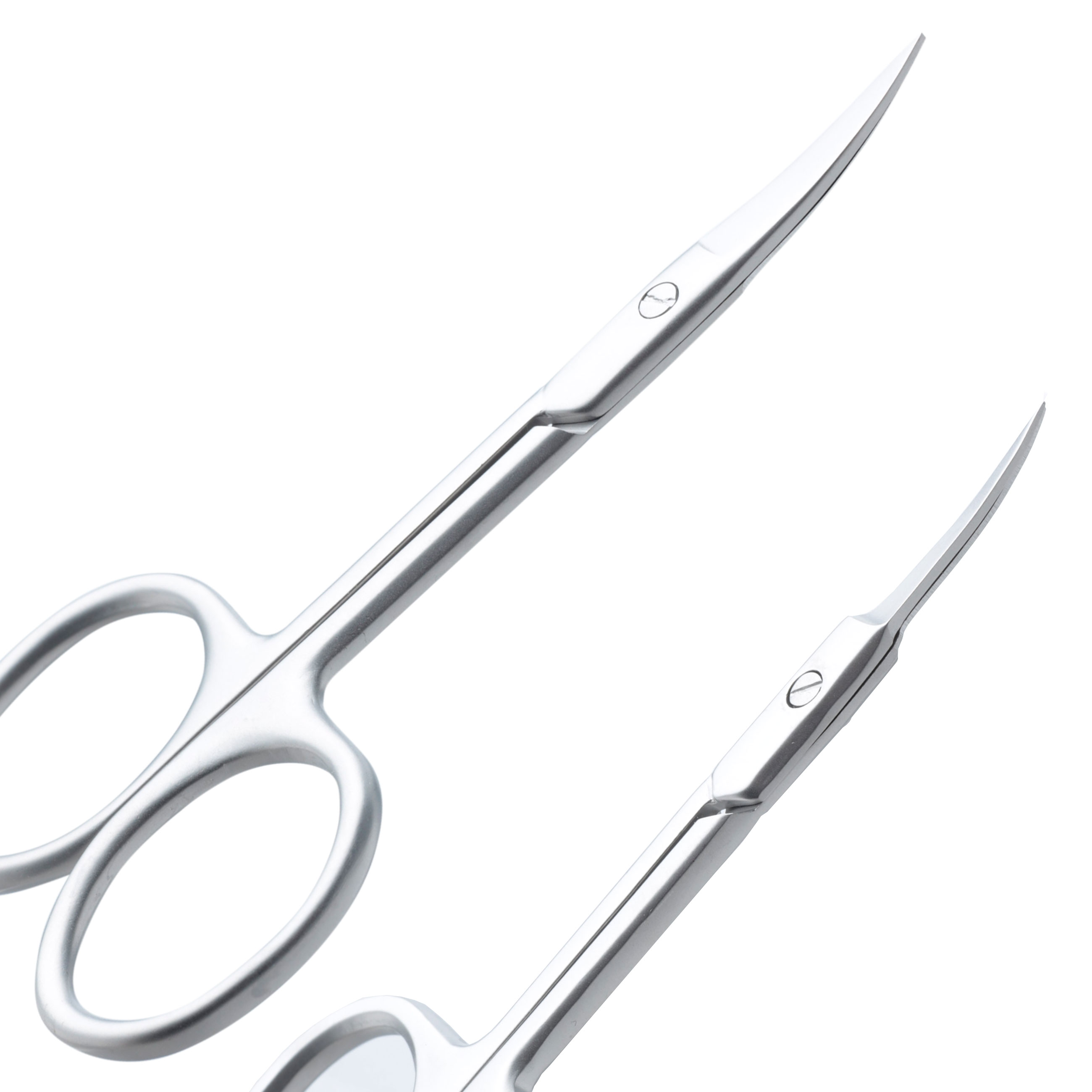 Manicure set, 7 items, in a case, steel / glass/PU leather, beige, Manicure, image-2
