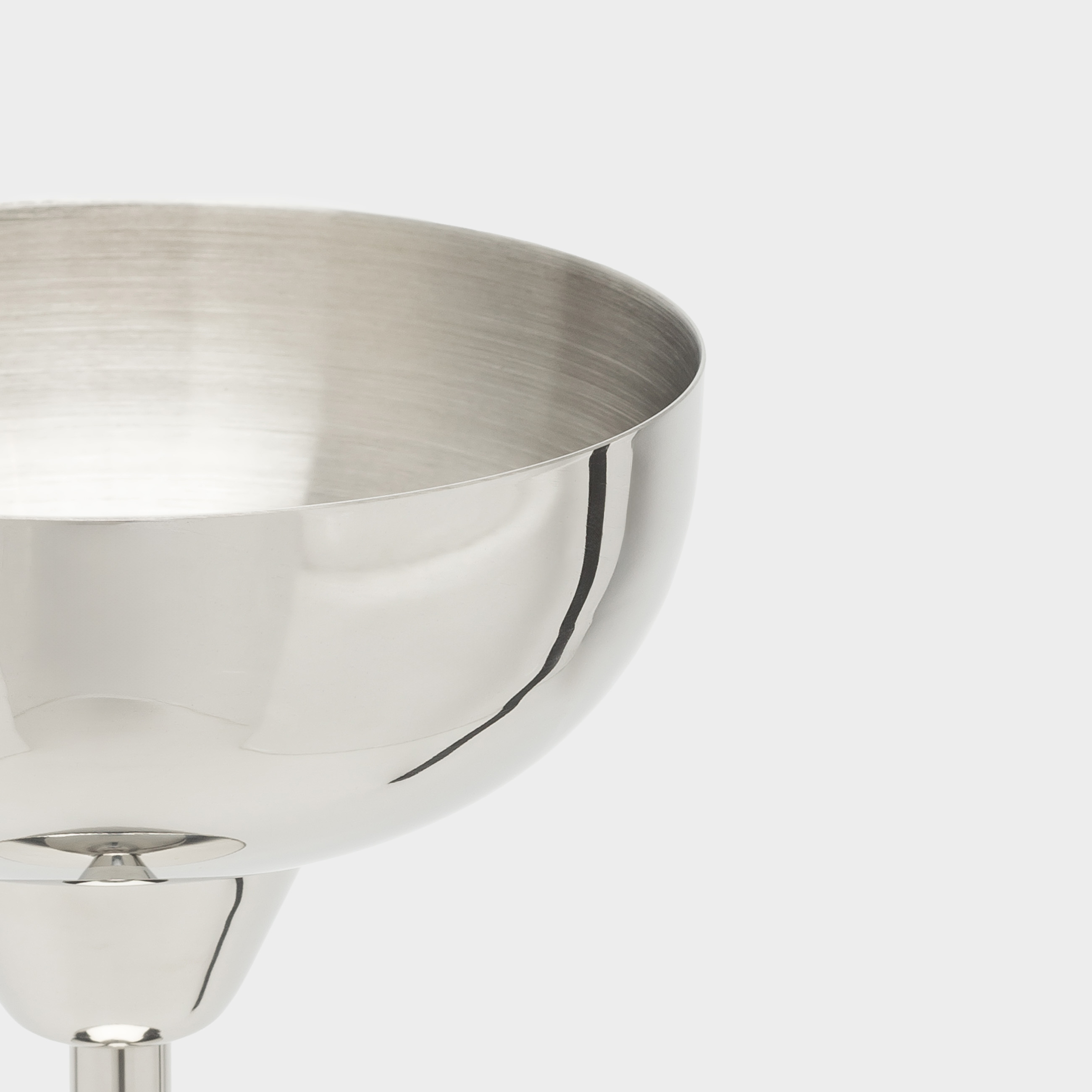 Drinking glass, 250 ml, steel, silver, Classic