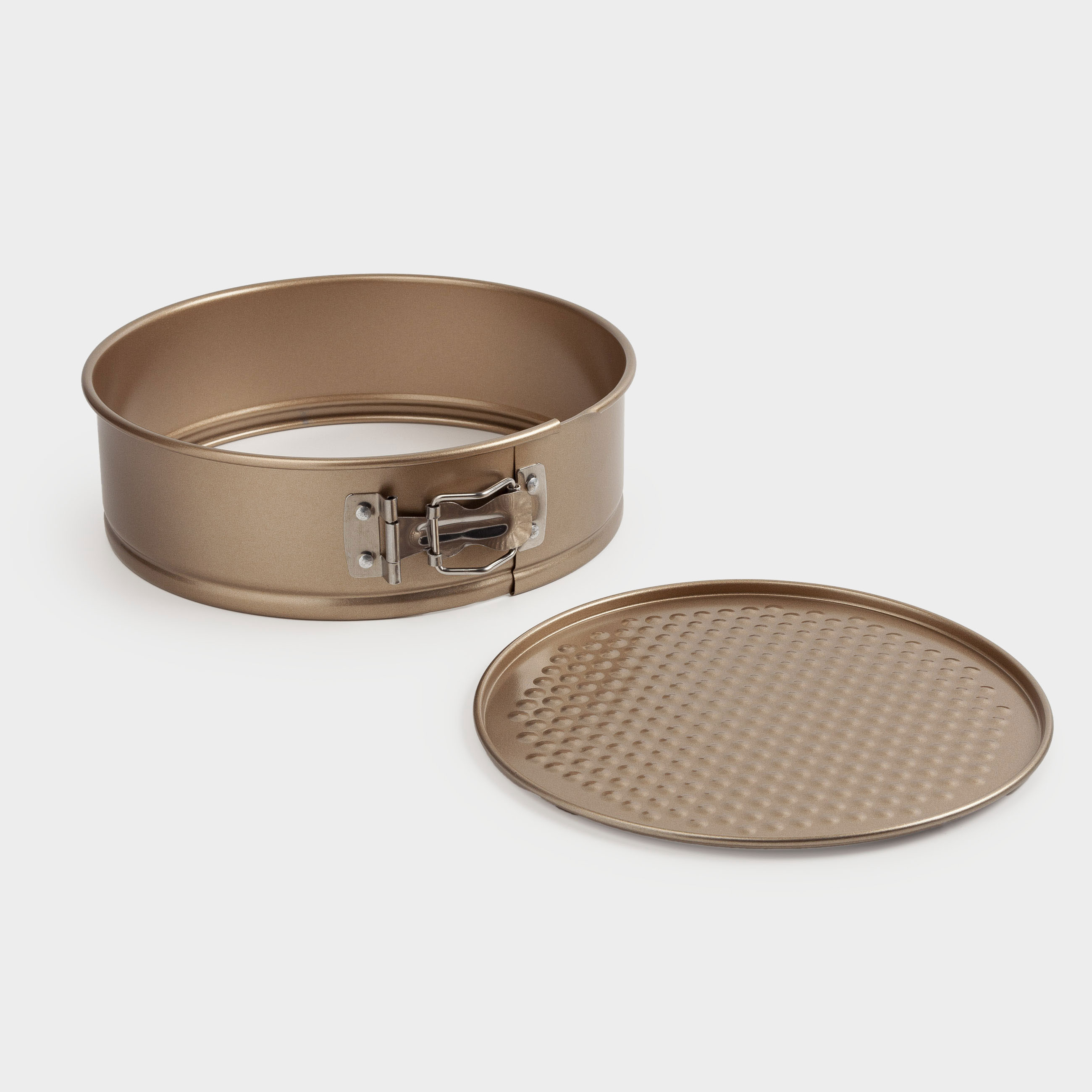 Baking dish, 22 cm, split, coated, steel, copper, Resto clip
