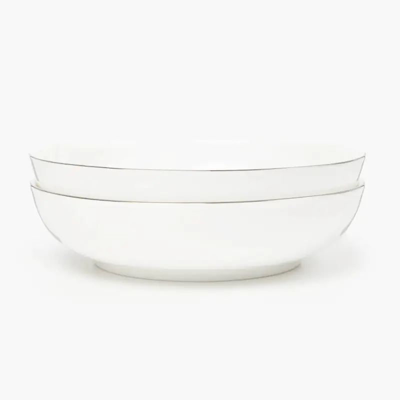 Soup plate, 20x4 cm, 2 pieces, porcelain F, Antarctica