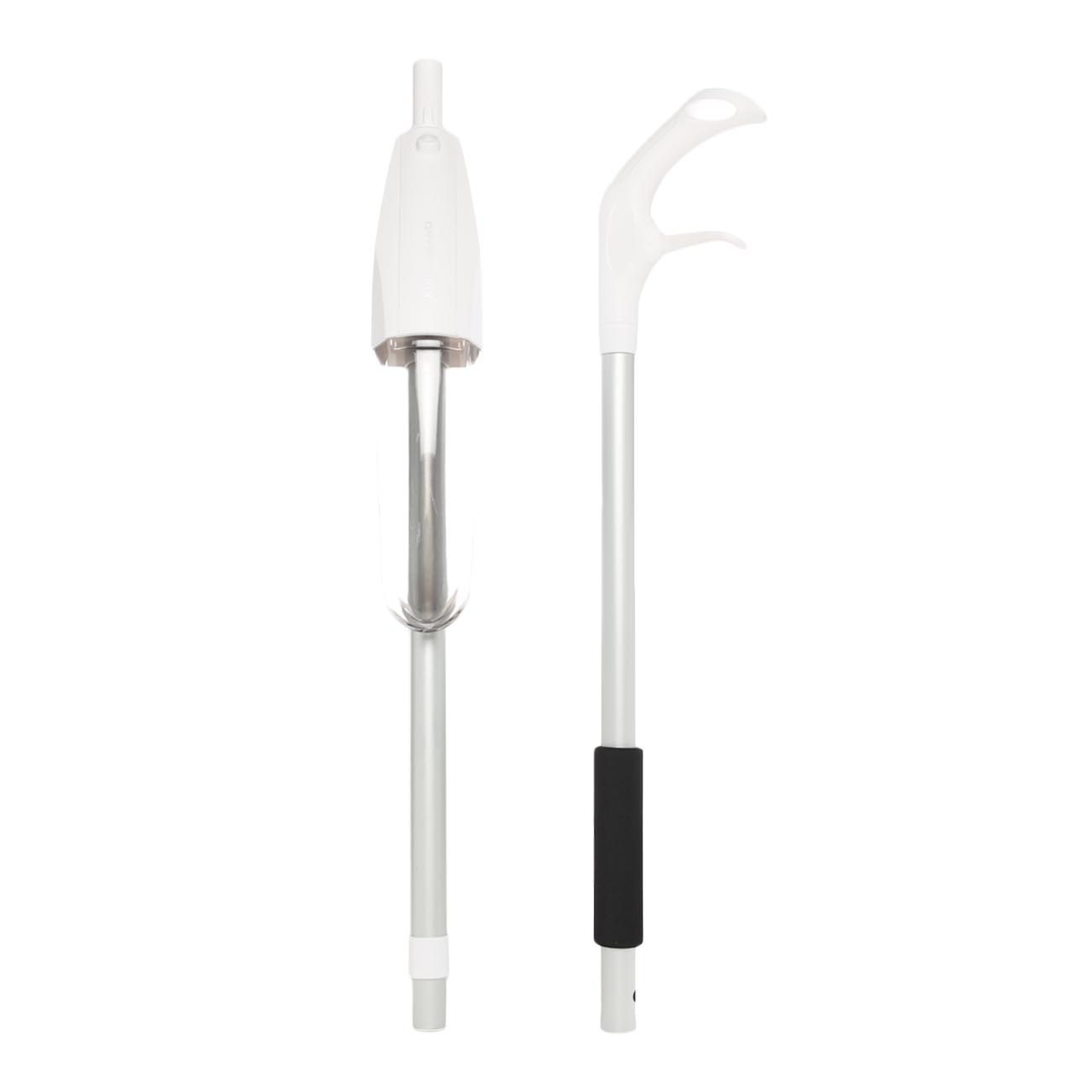 Mop, with spray gun, with garbage collector, trapezoid, white, Mop light