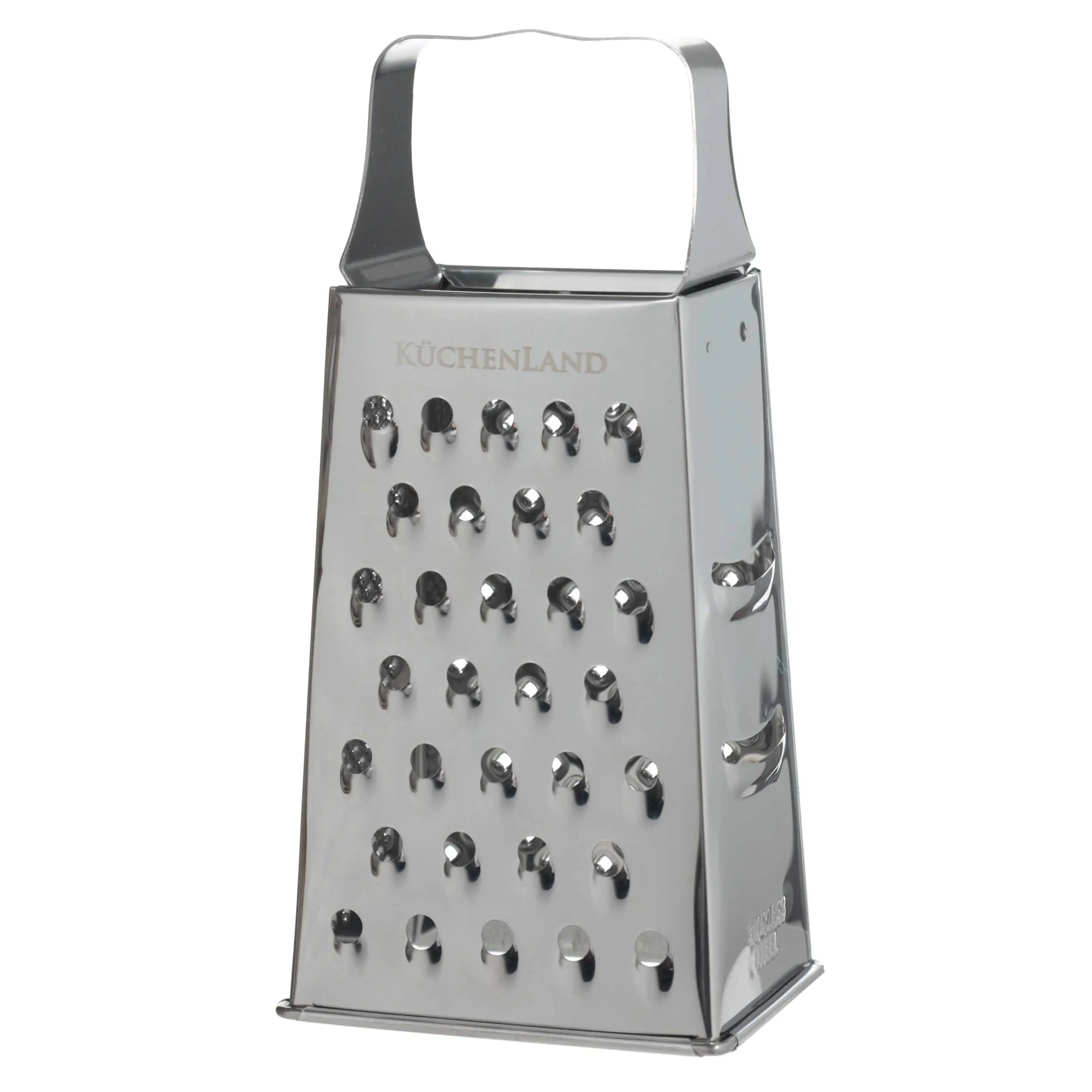 Grater, 18 cm, tetrahedral, steel, Classic, image-0