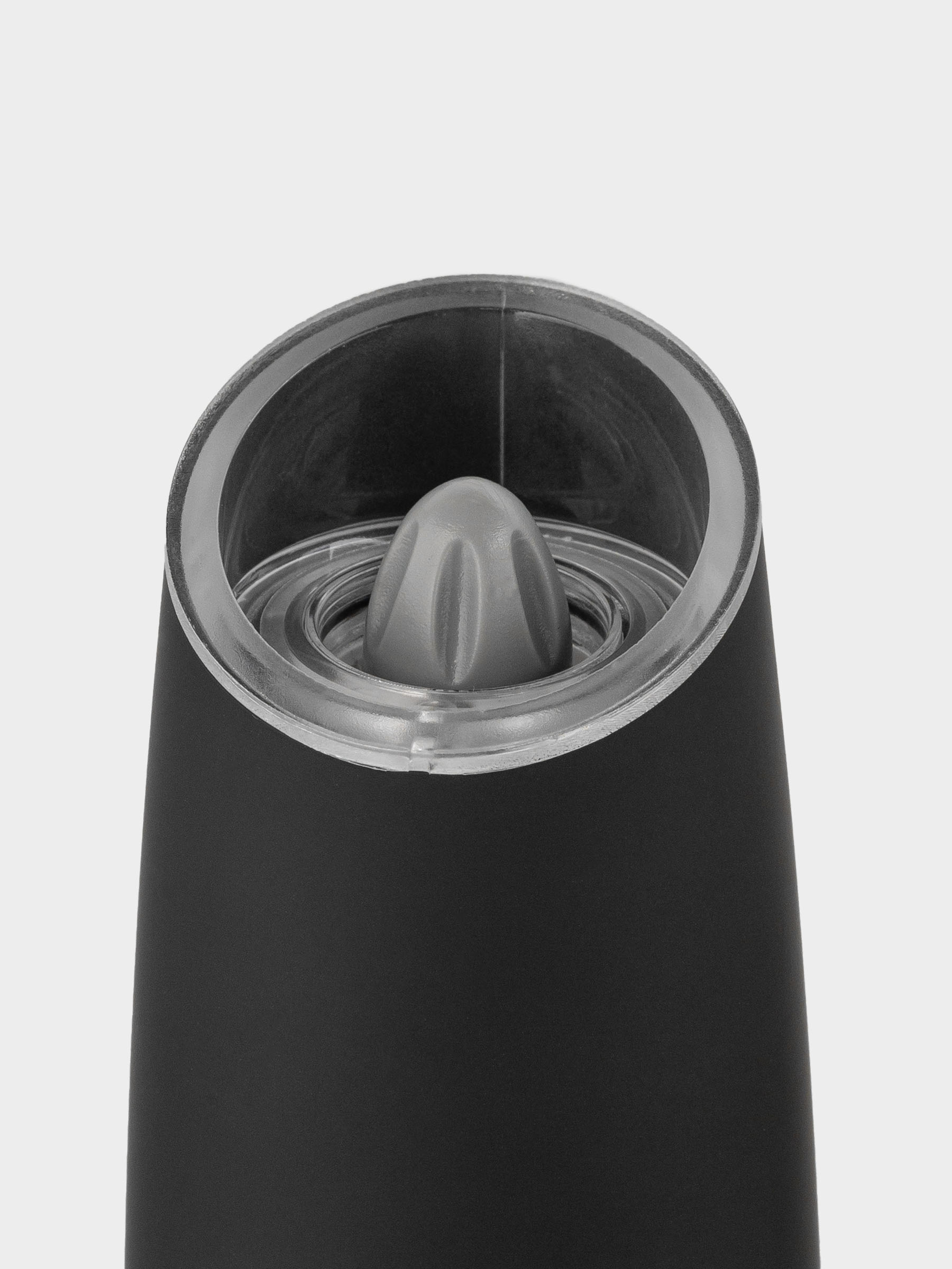 Spice mill, 20 cm, 2 pcs, Gravity, Plastic / Acrylic, LED W, Black / White, Spicy, image-4