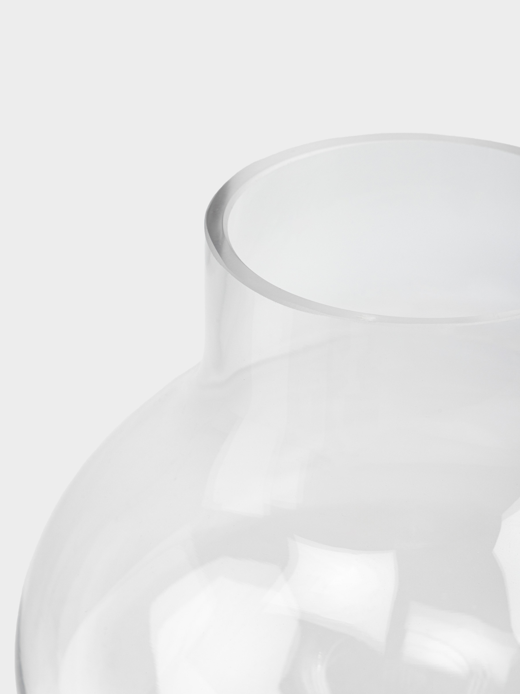 Flower vase, 25 cm, glass, Flask, Flask, image-2