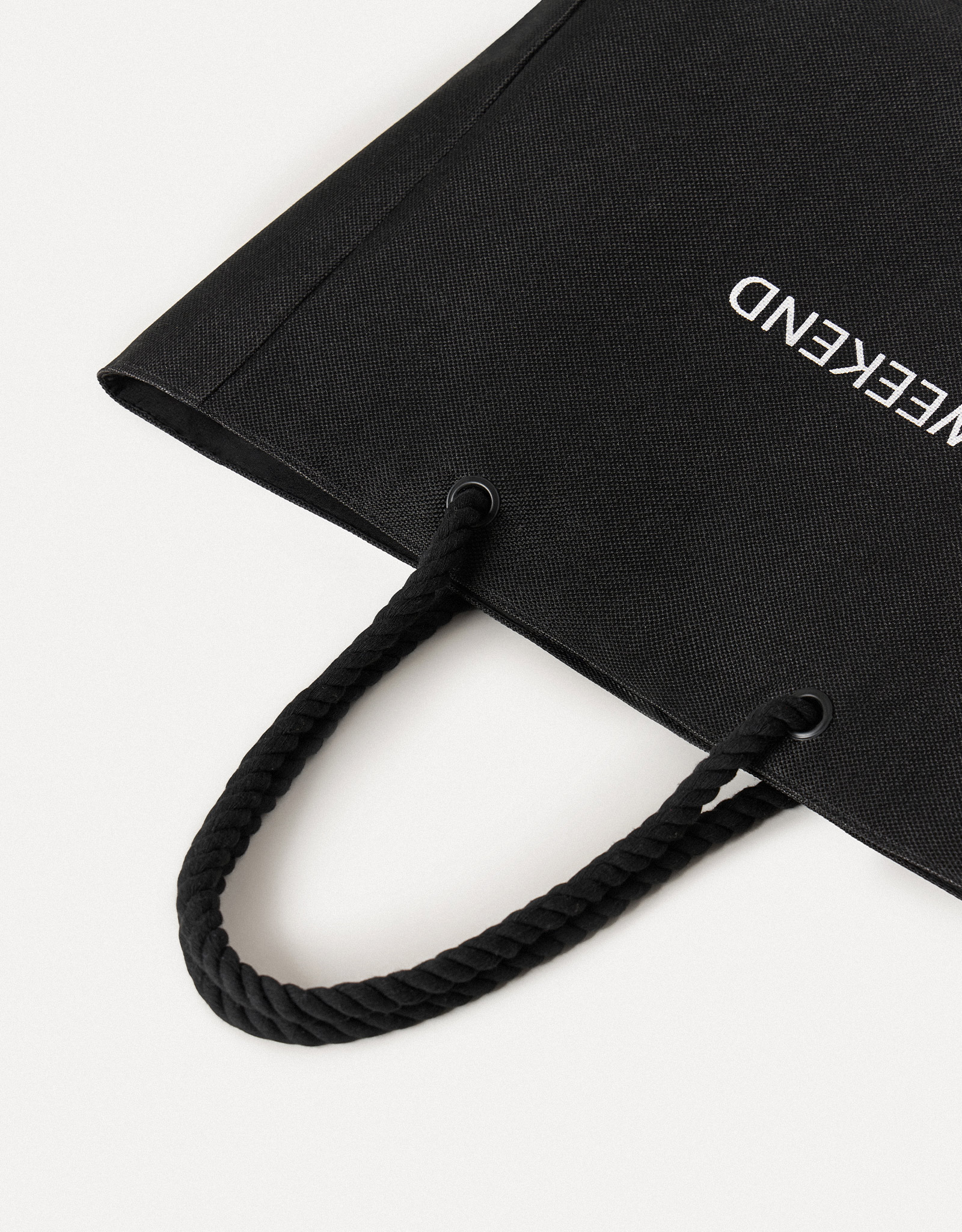 Women's bag, 44x35 cm, polyester, black, Weekend, Coast, image-3