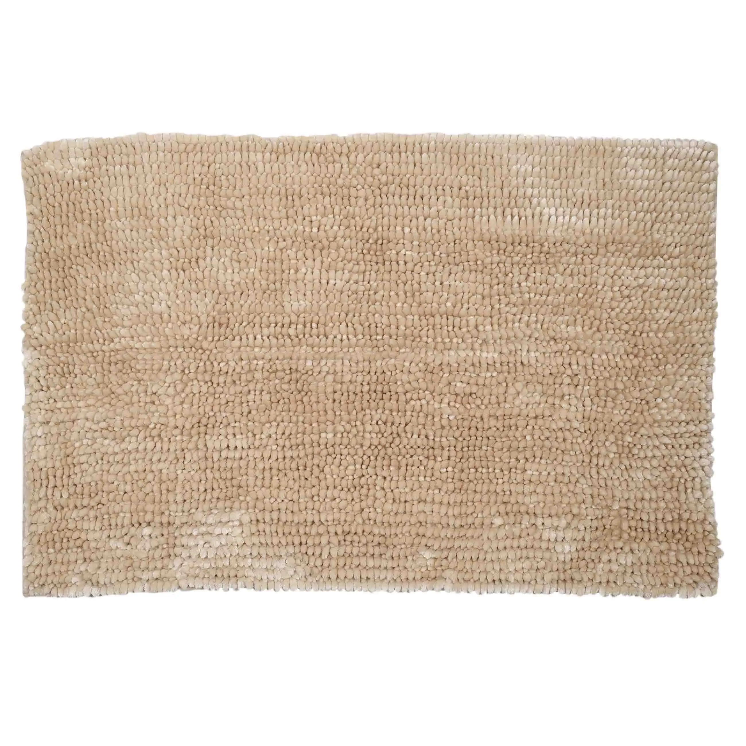 Mat, 65x100 cm, anti-slip, polyester, beige, Fluff, image-0