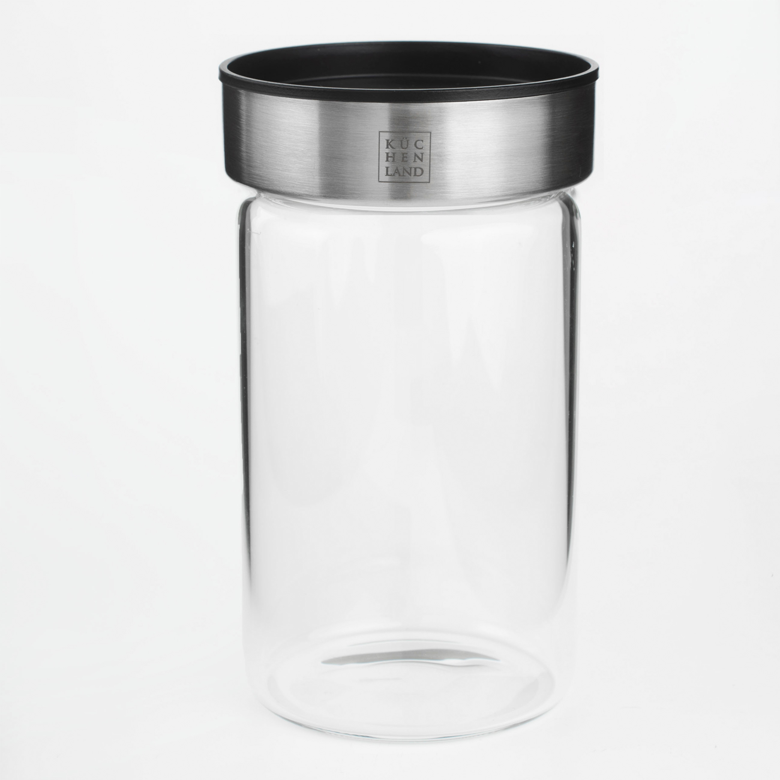 Food jar, 750 ml, glass B/plastic, Comfort, image-0