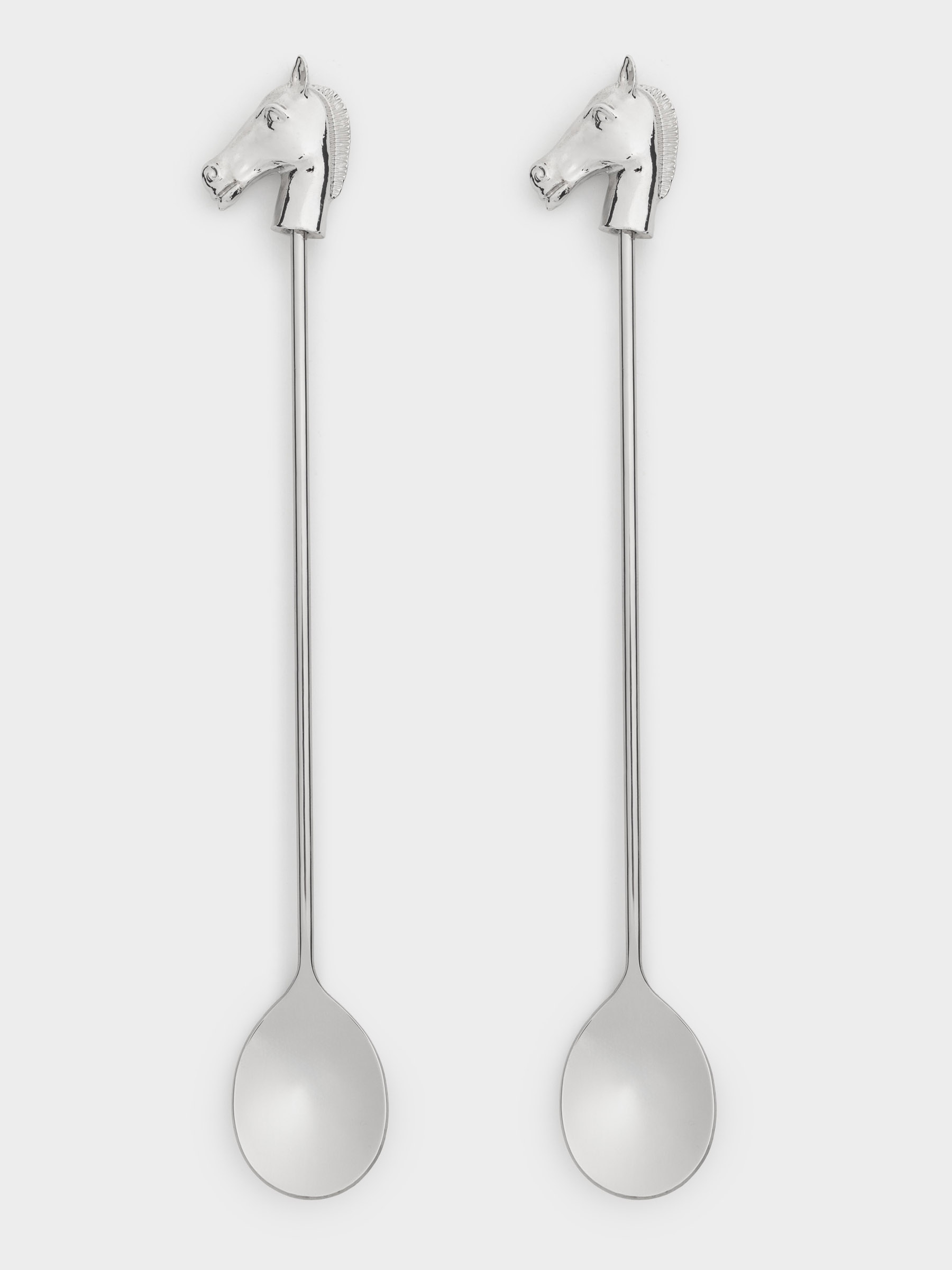 Dessert spoon, 15 cm, 2 pcs, steel, Horse, Horse silver, image-3