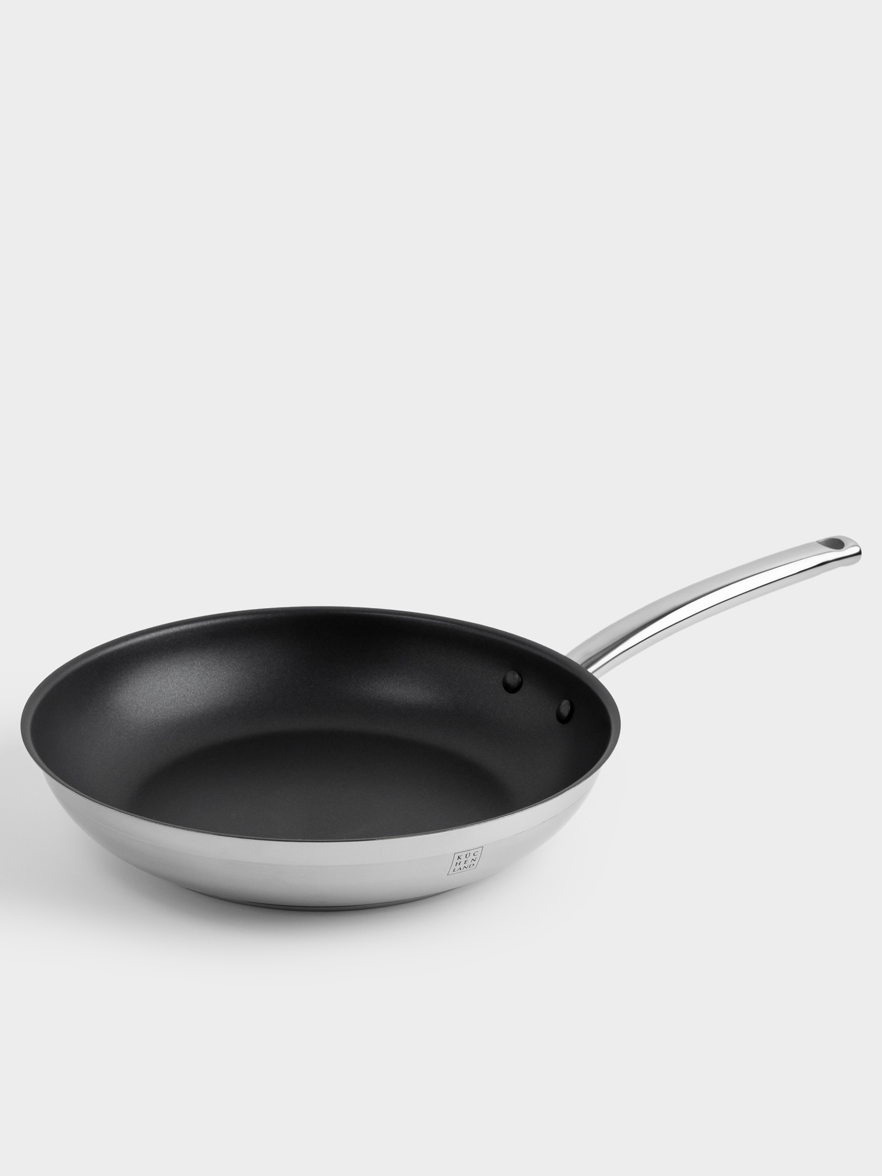 Frying pan, 28 cm, coated, steel, Silver Stone, image-0