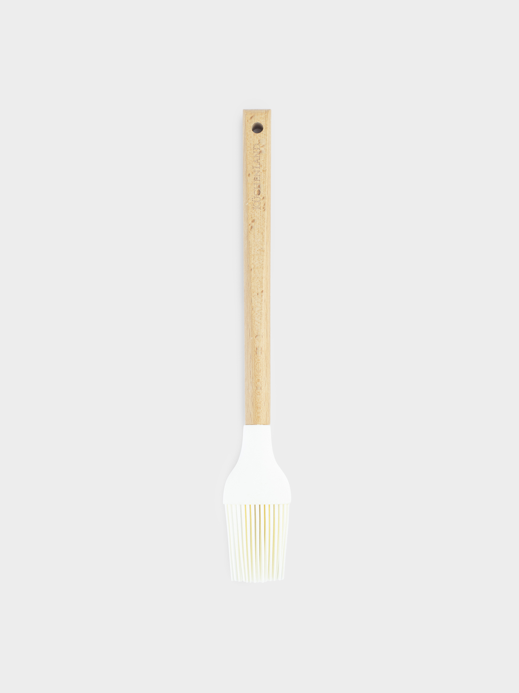 Cooking brush, 27 cm, silicone / wood, beige, Provence, image-0