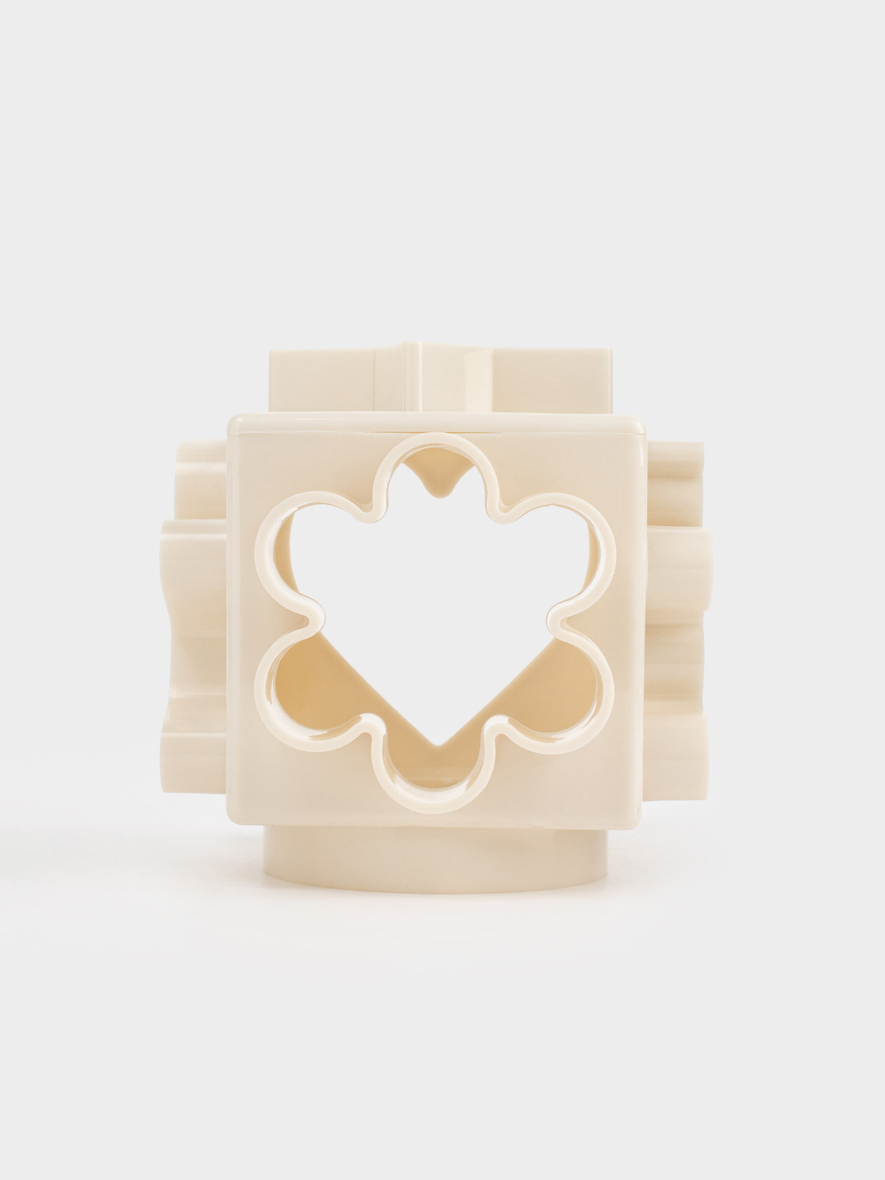 Cookie cutter, 6 sides, Plastic, Milk, Cube, Bakery, image-3