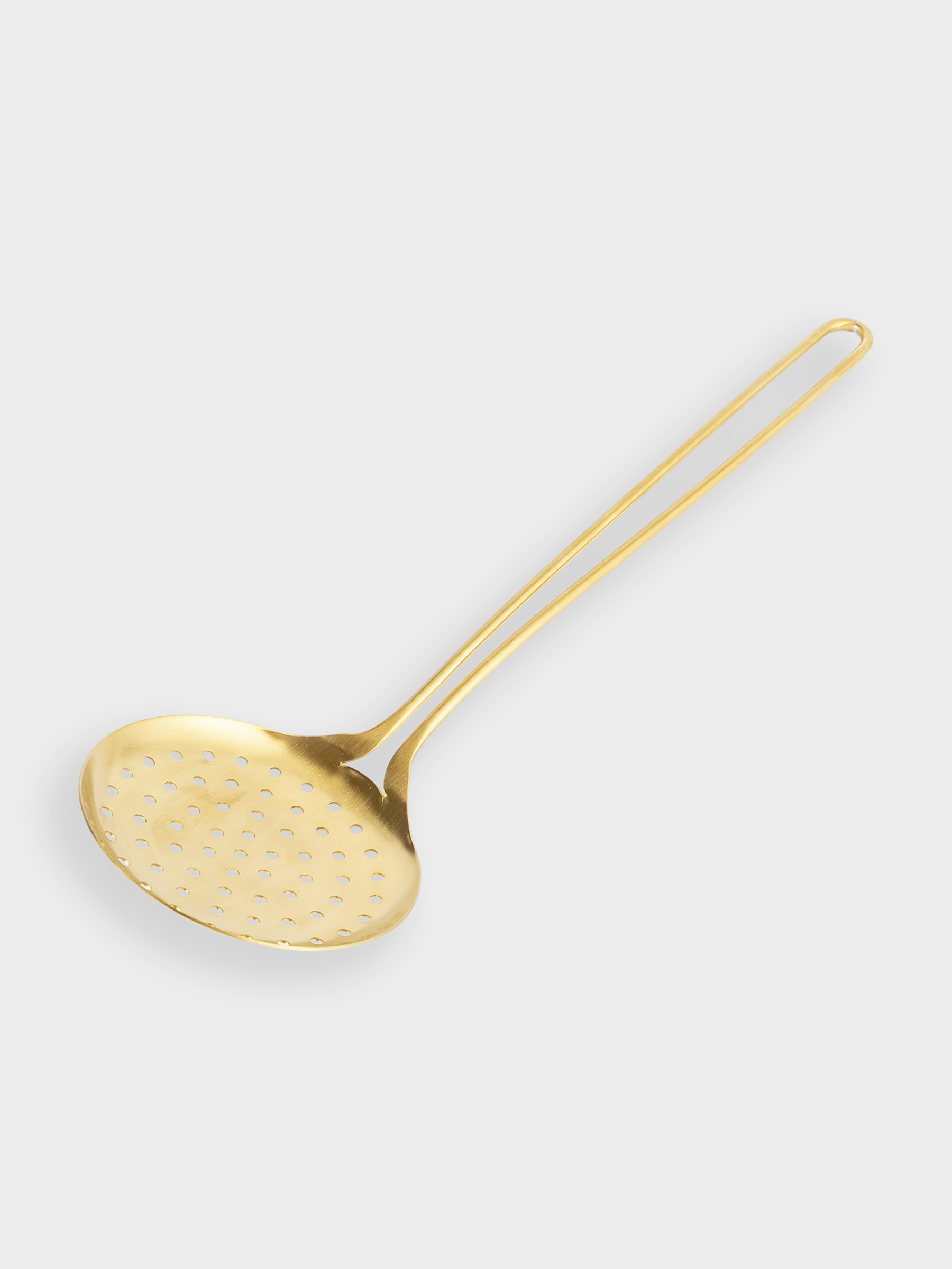 Skimmer, 37 cm, steel, gold, Device gold, image-2