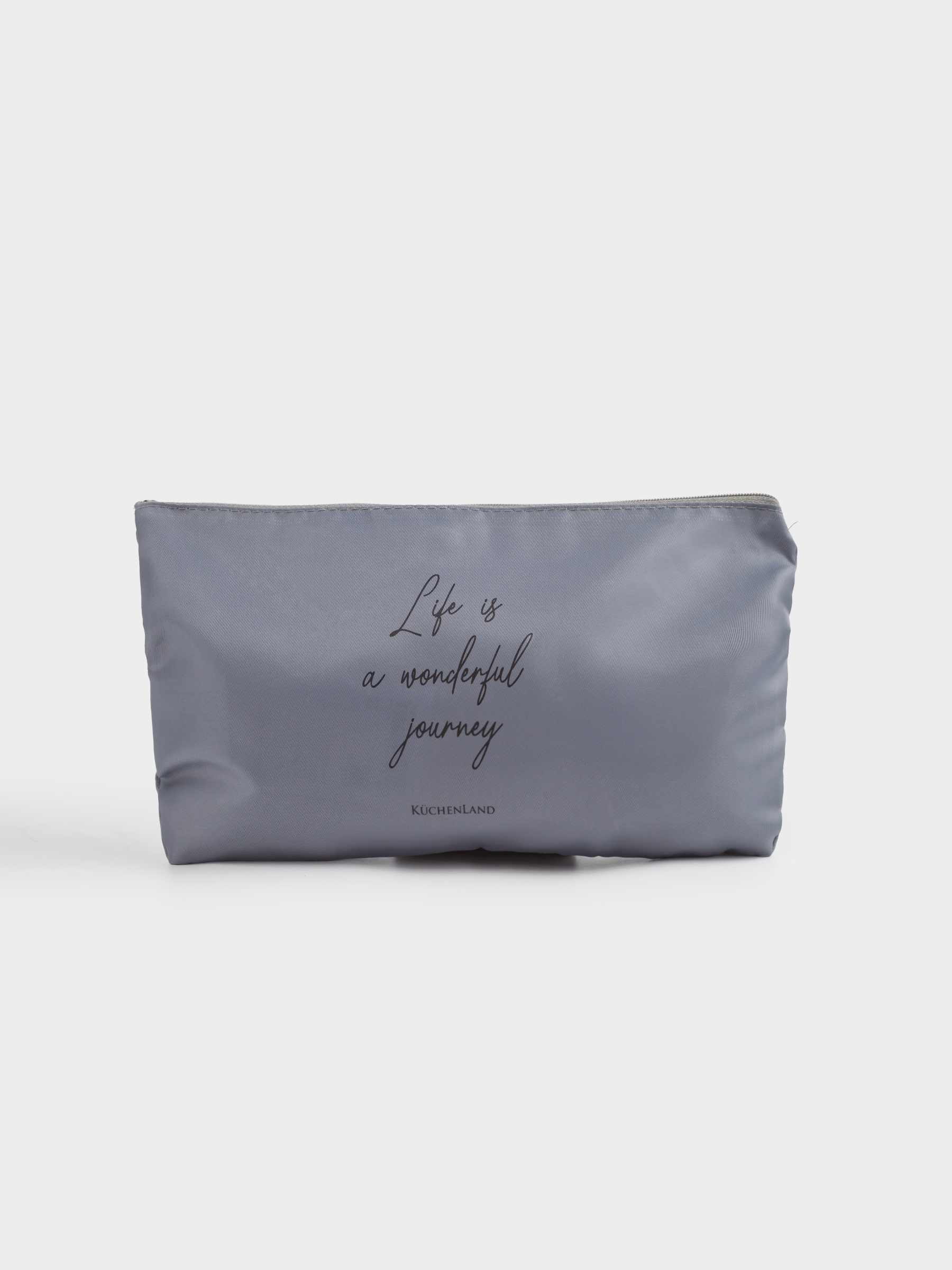 Clothing organizer, 27x16 cm, twill, grey, Travel comfort, image-0