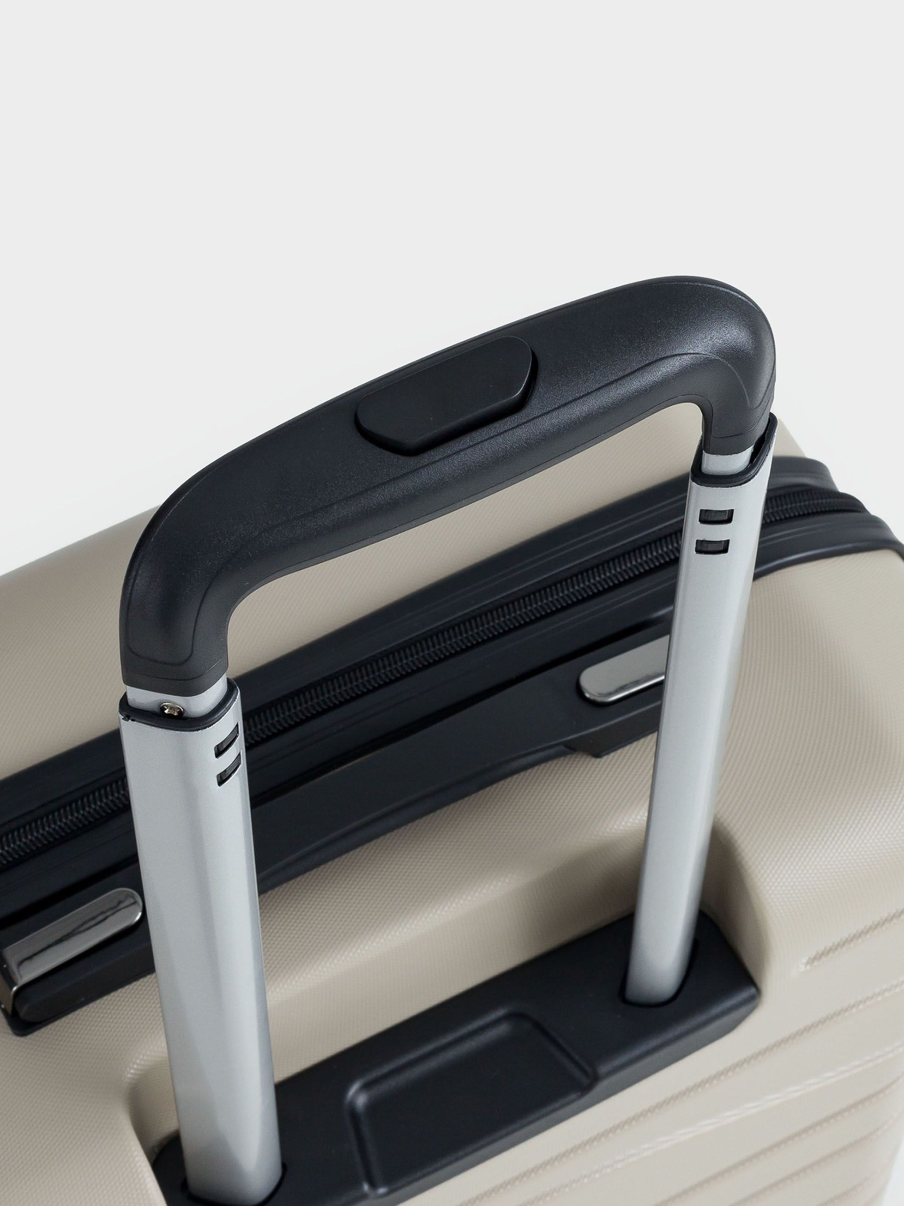 Suitcase S, 39x22x55 cm, 2.7 kg, plastic, beige, Travel comfort, image-11