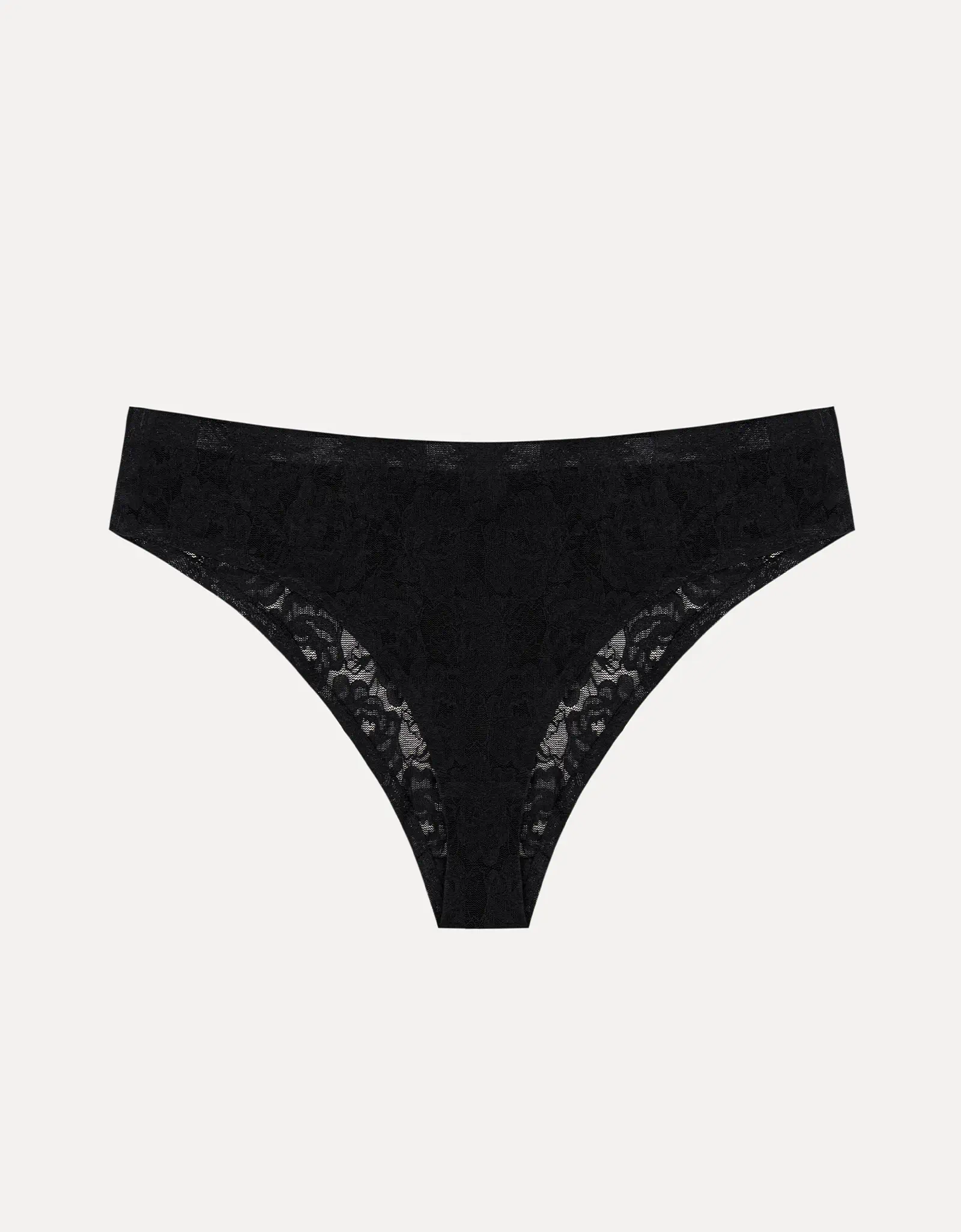 Women's underwear, size L, nylon / spandex, lace, black, Brasiliana, Lacie