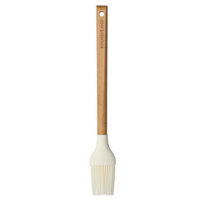 Cooking brush, 27 cm, silicone / wood, beige, Provence ,image-0