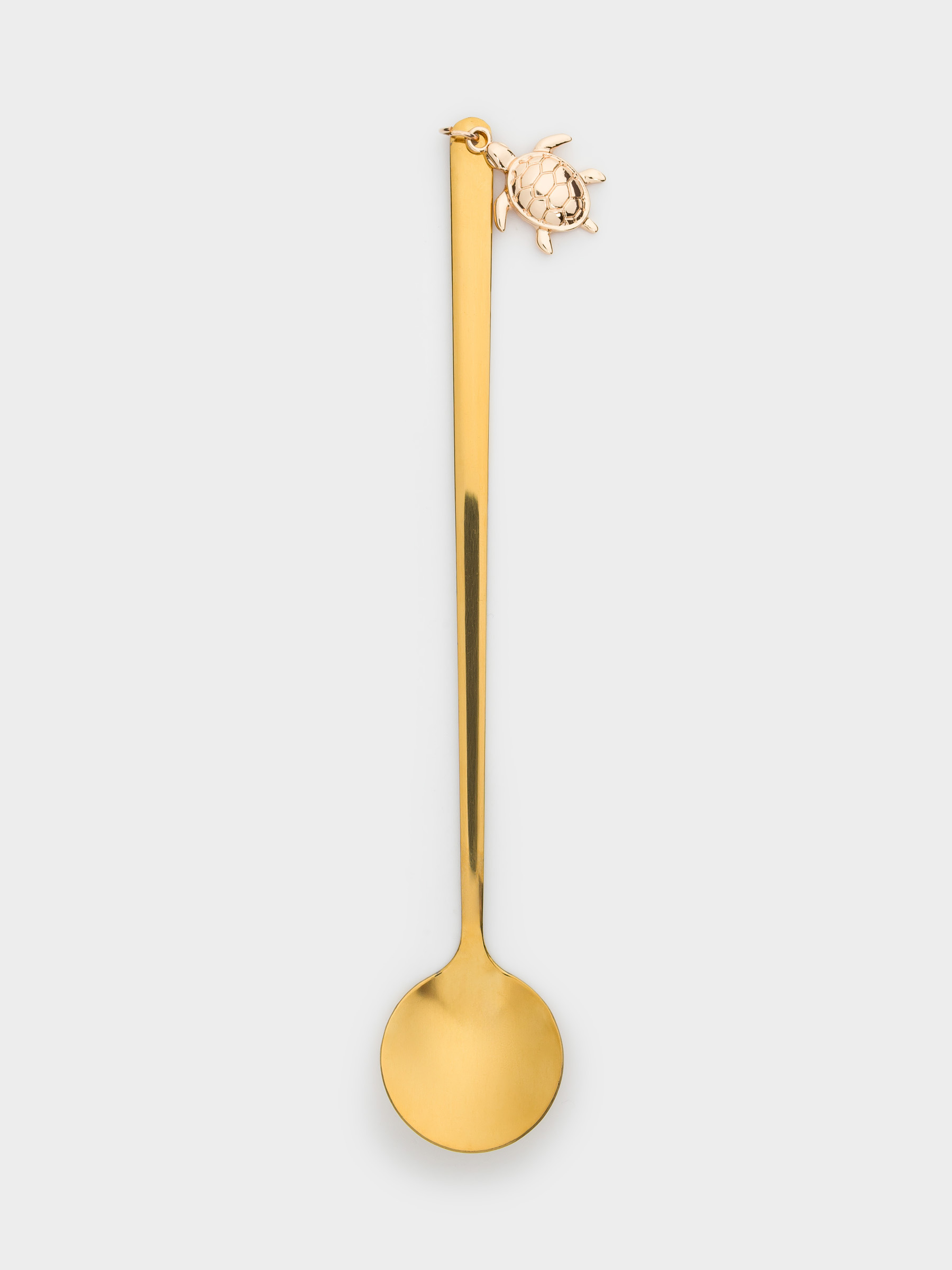 Dessert spoon, 19 cm, steel, golden, Turtle, Grand turtle, image-2