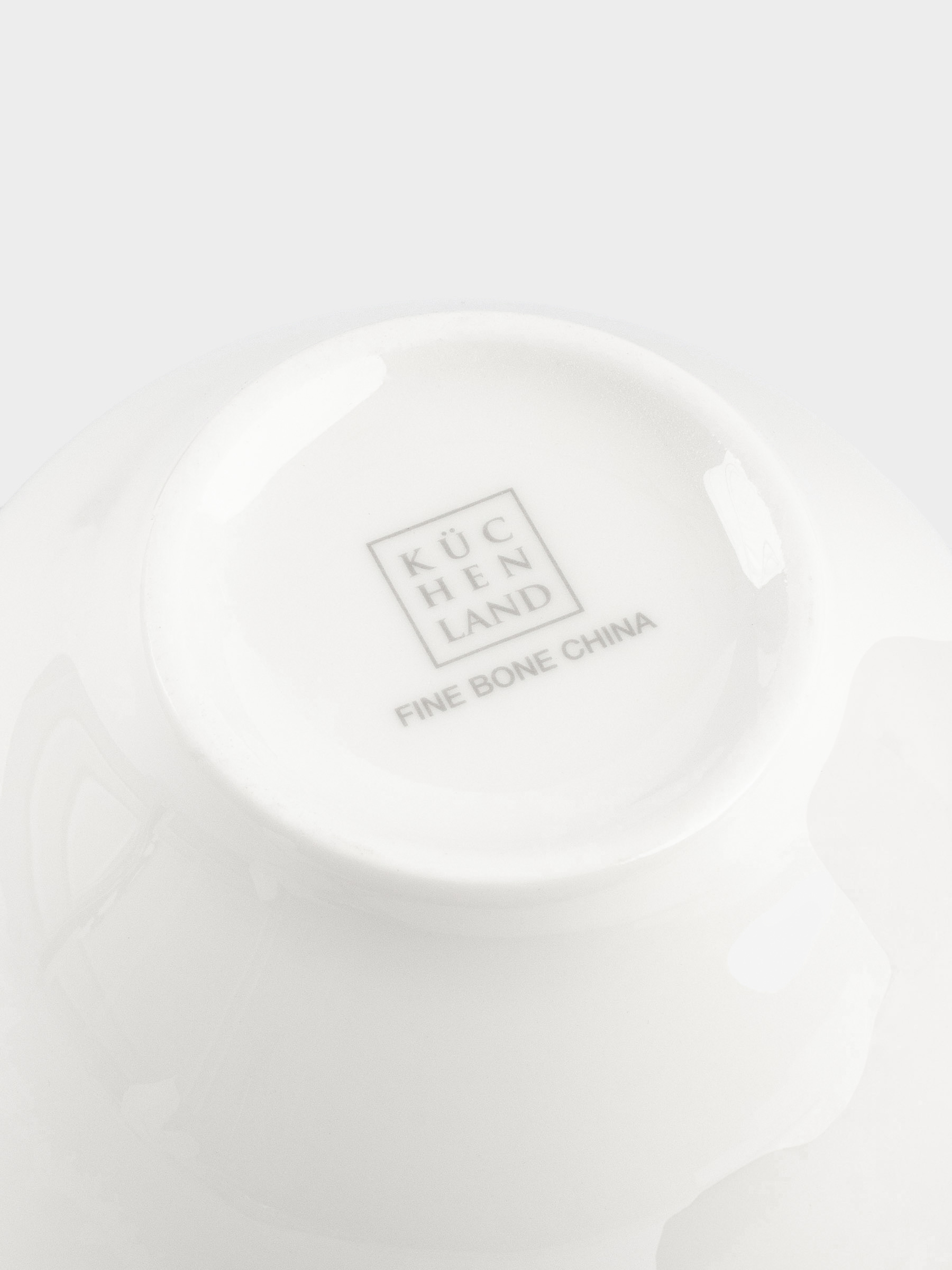 Bowl, 12x6 cm, 2 pieces, porcelain F, white, Ideal silver, image-3