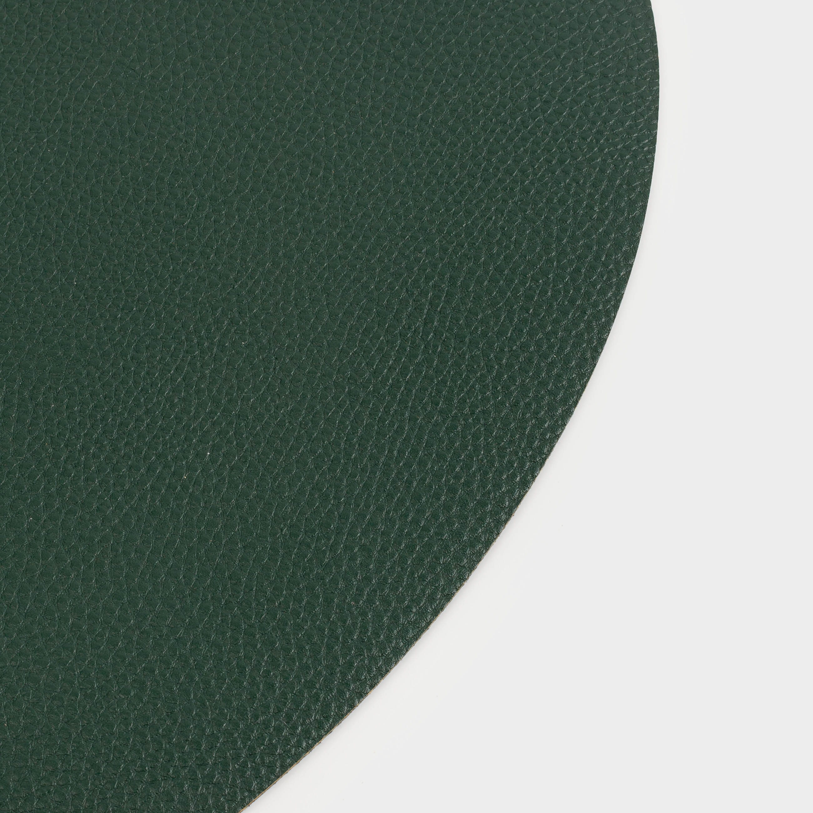 Placemats, 30x45 cm, polyurethane, oval, dark green, Rock