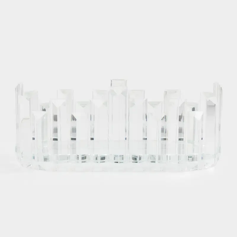 Organizer for cosmetics, 25x10 cm, glass, Lux crystal ,image-0