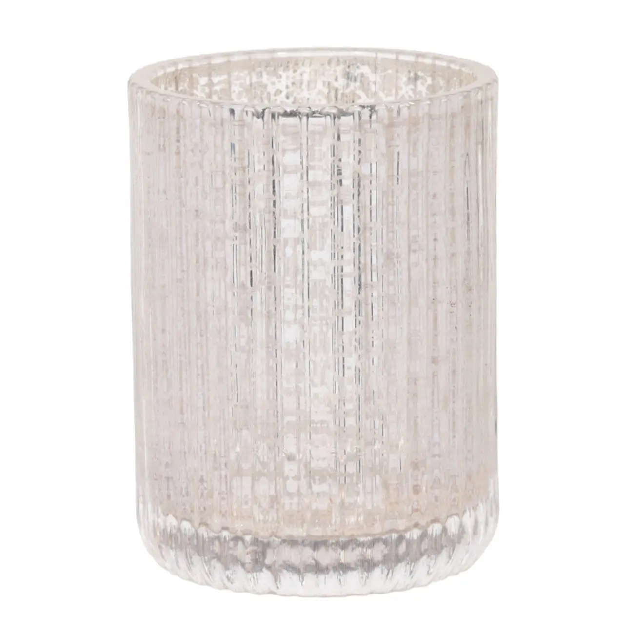 Bathroom tumbler, 9 cm, glass, golden, Diana, image-0